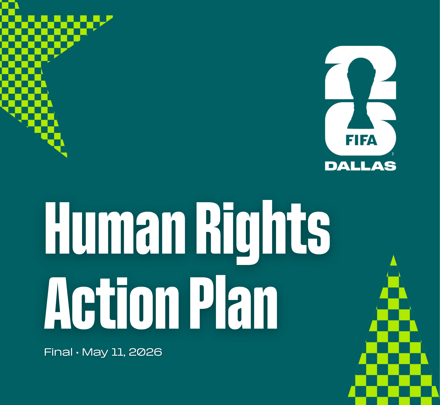 Dallas Host Committee Human Rights Action Plan cover