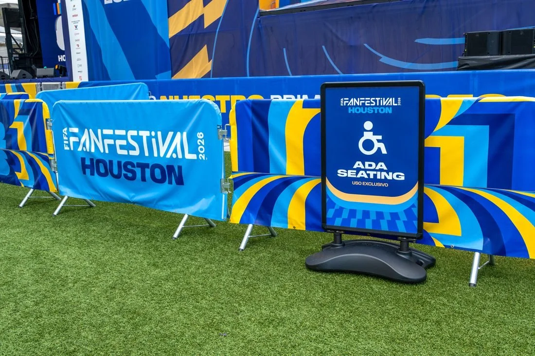 ADA seating Houston