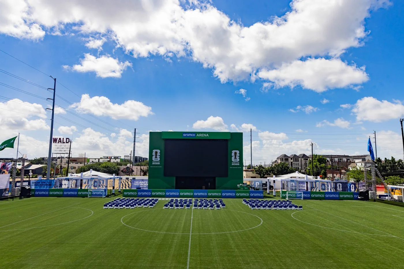 Aramco Arena pitch