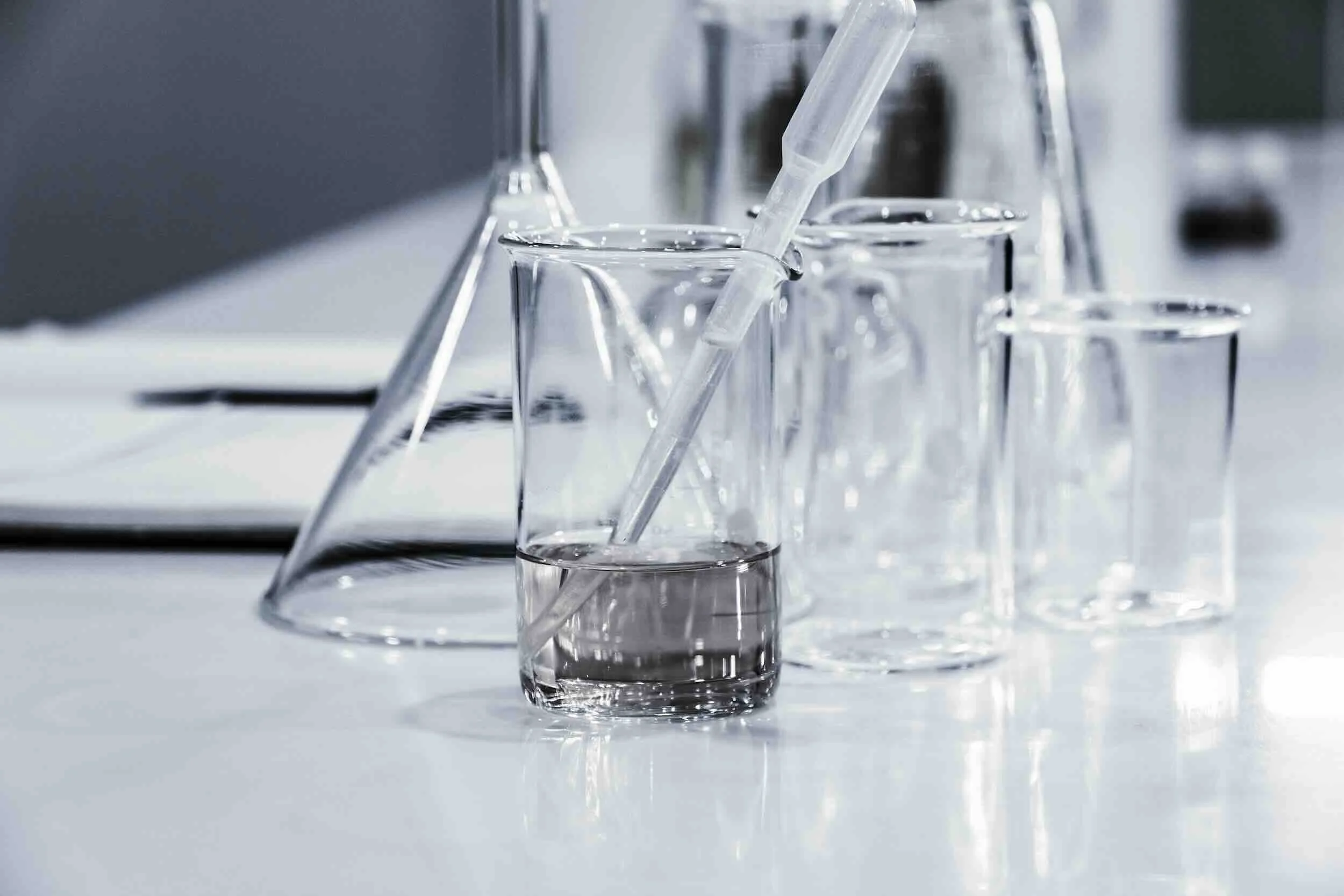Lab vials for blood test for weight loss