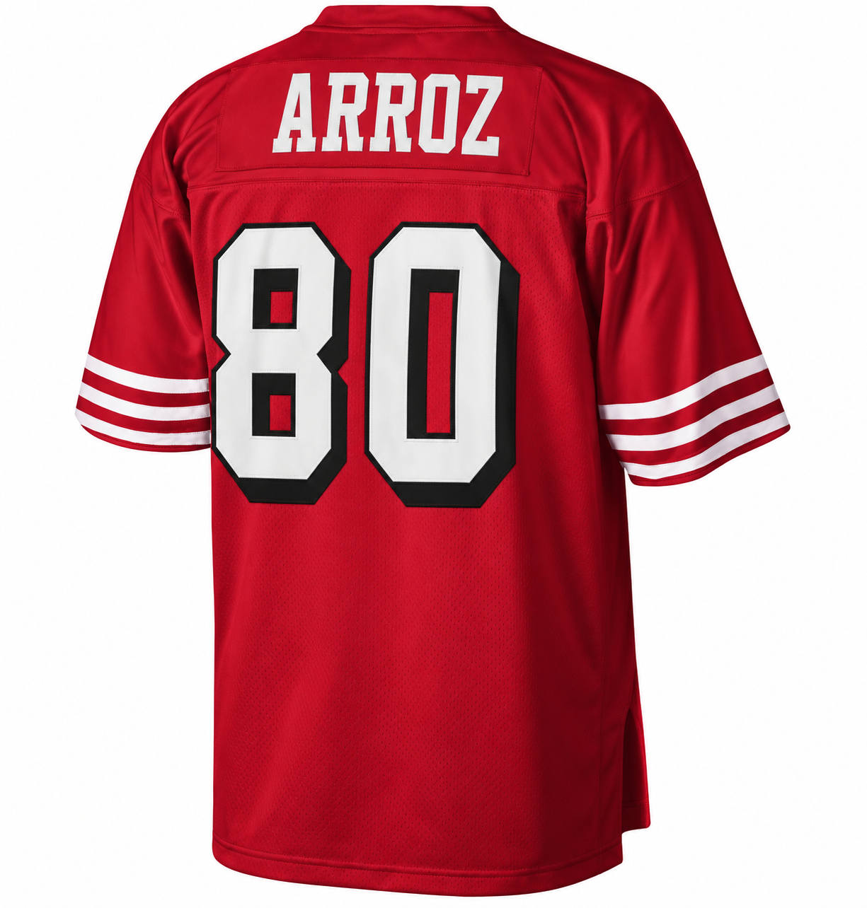 Red “ARROZ 80” Football Jersey.png