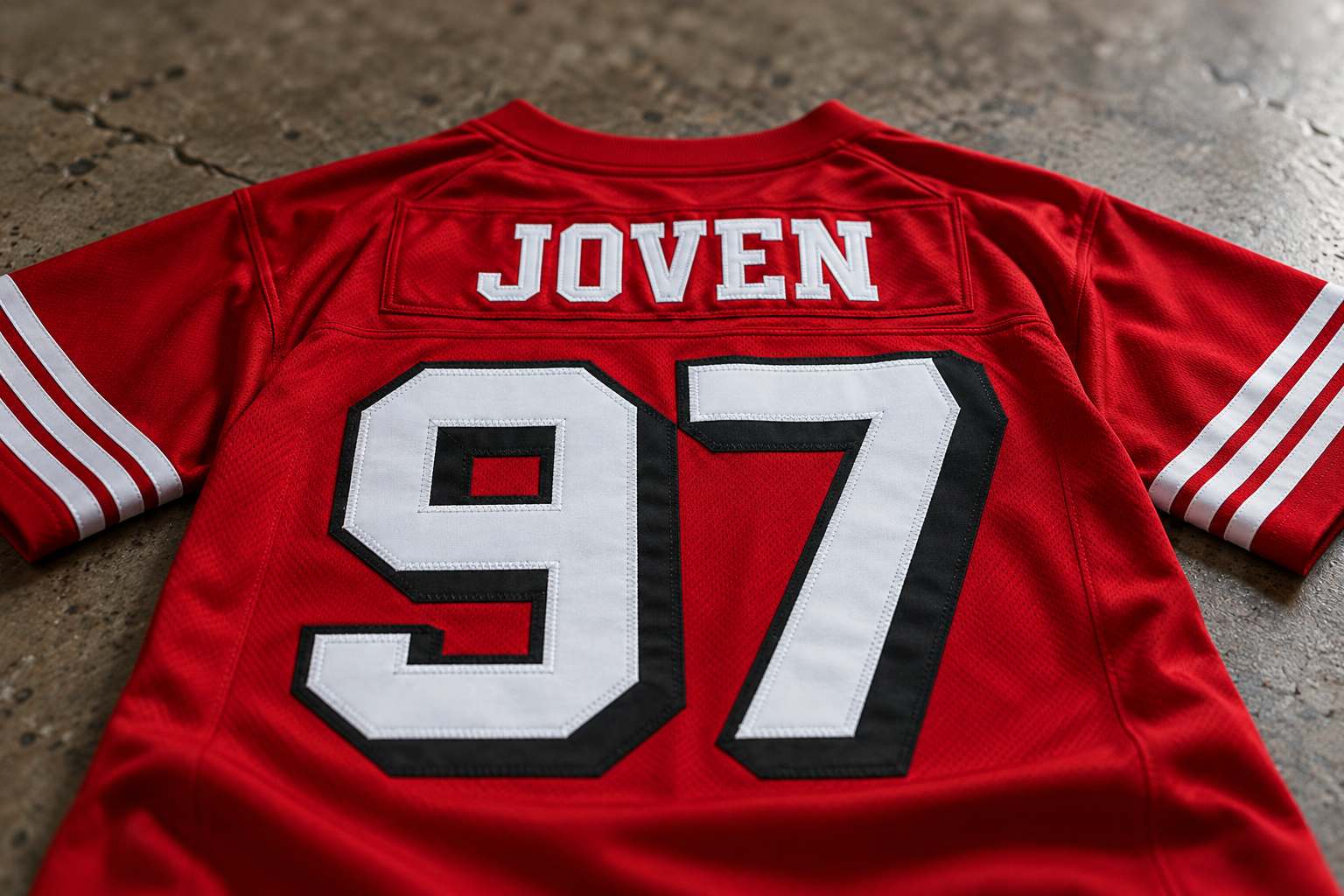 Red Jersey with JOVEN 97 Lettering.png