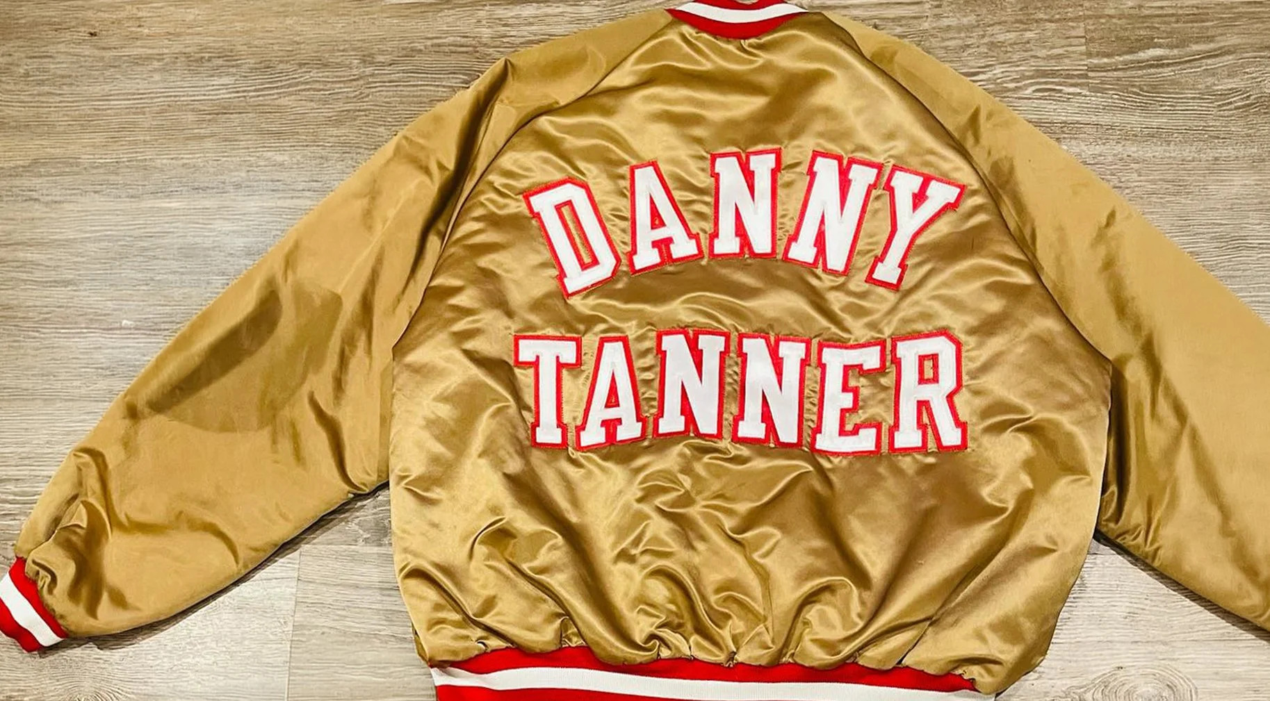 Danny Tanner Vintage Chalk Line Jacket