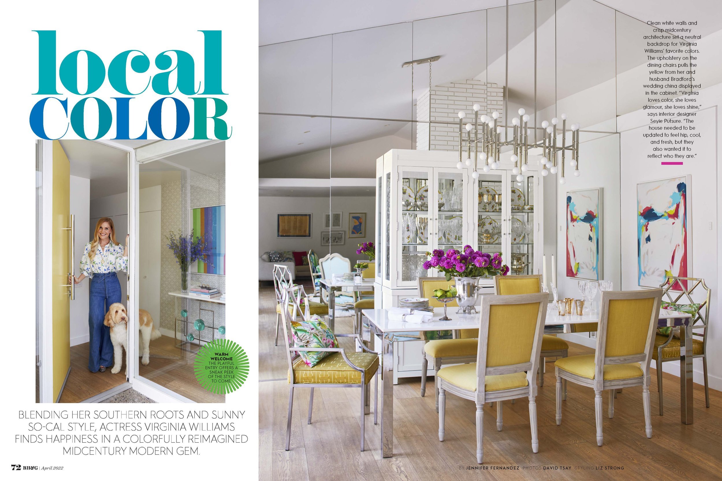 Virginia Williams Home in Better Homes and Gardens April 2022 (Copy)