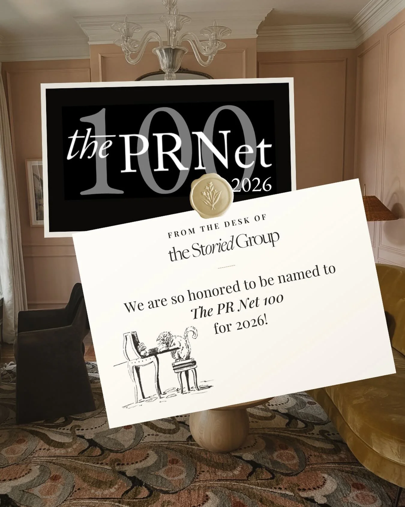 BIG NEWS! 🎉 The Storied Group has been named to The PR Net 100 for 2026! We are so proud and honored to be recongized alongside so many incredible agencies who strive for excellence every day. 

Thank you to @theprnet and all the judges for recogniz