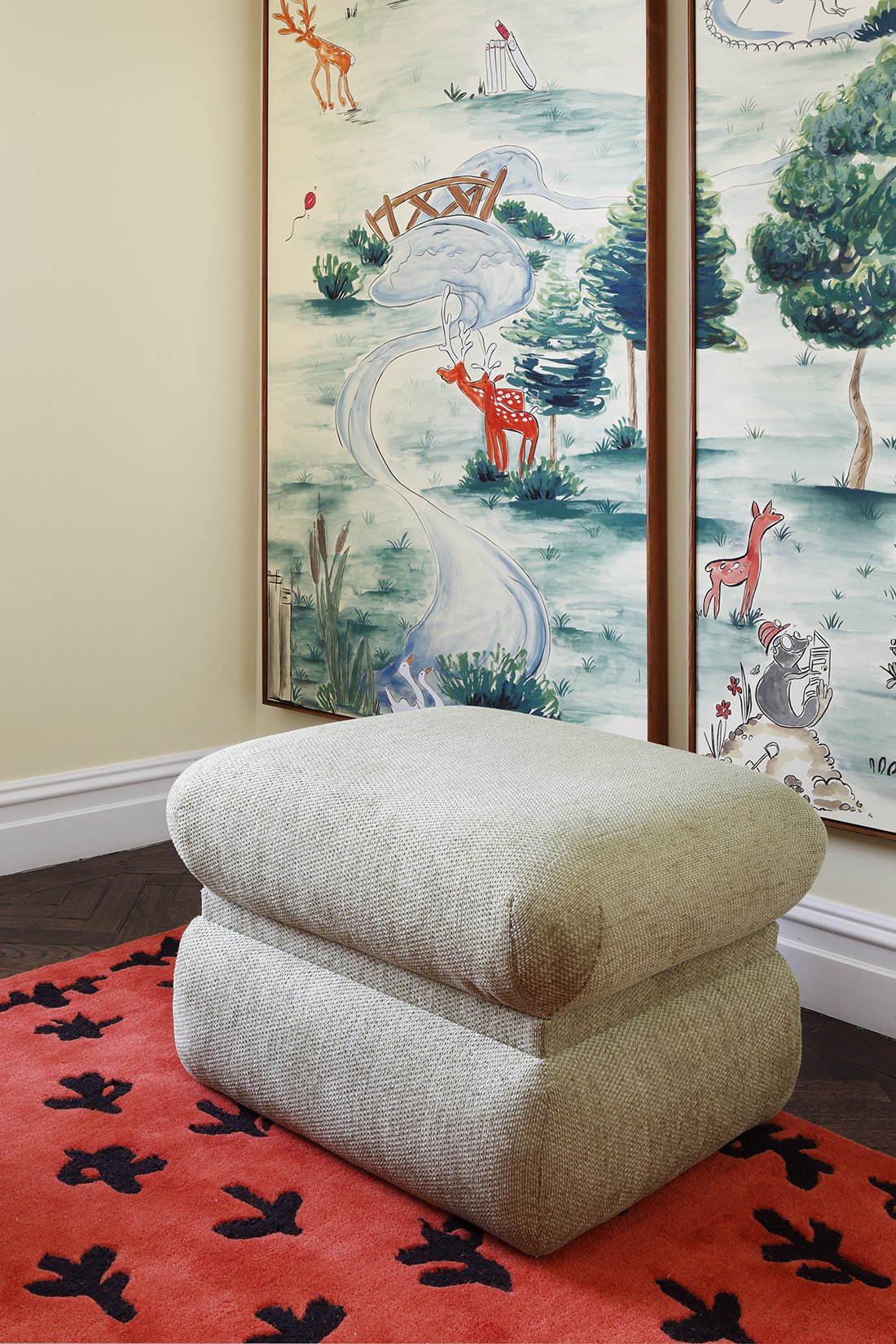 Bowtie Storage Ottoman, 2024