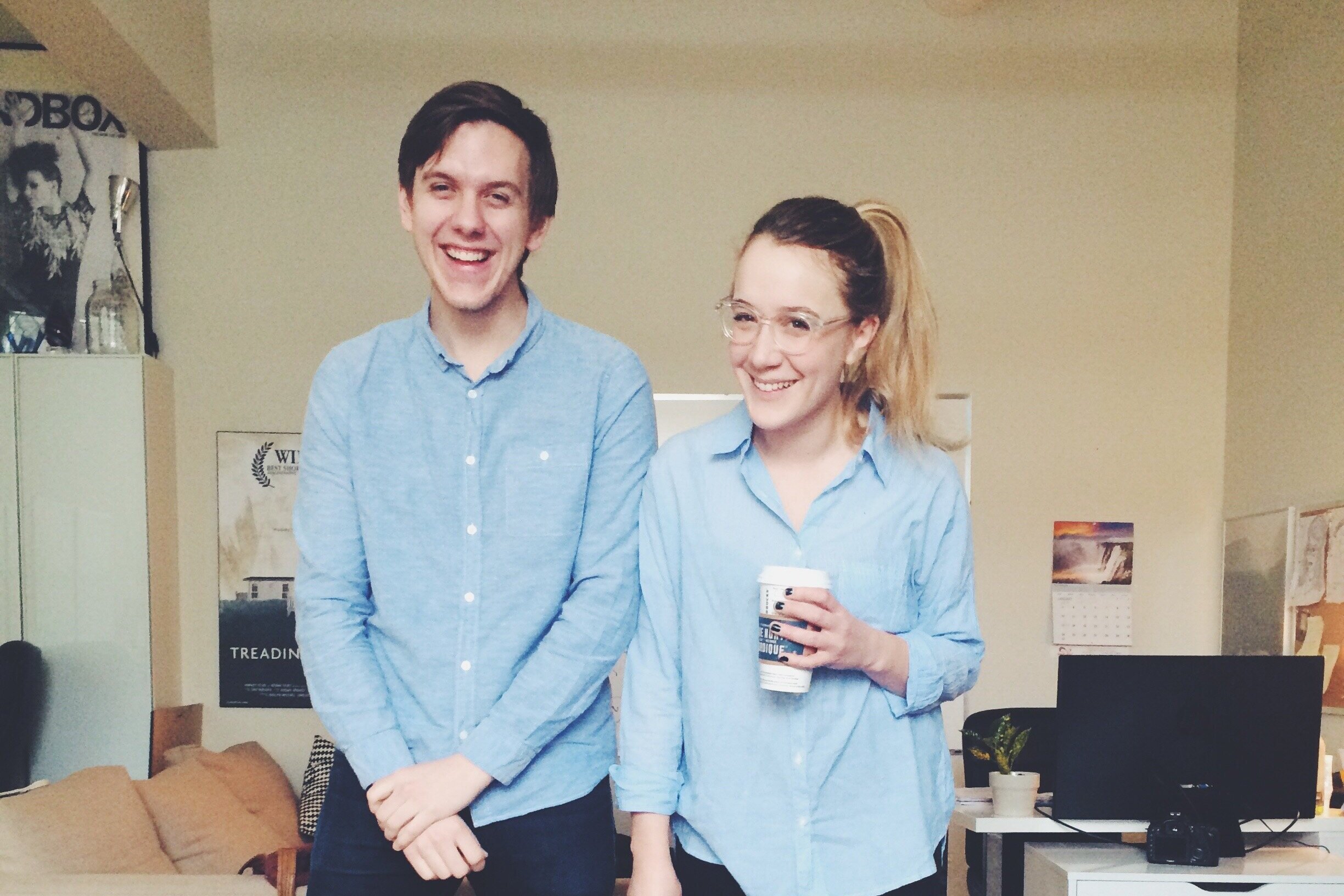  Twinning at Wookey Films offices in 2016 