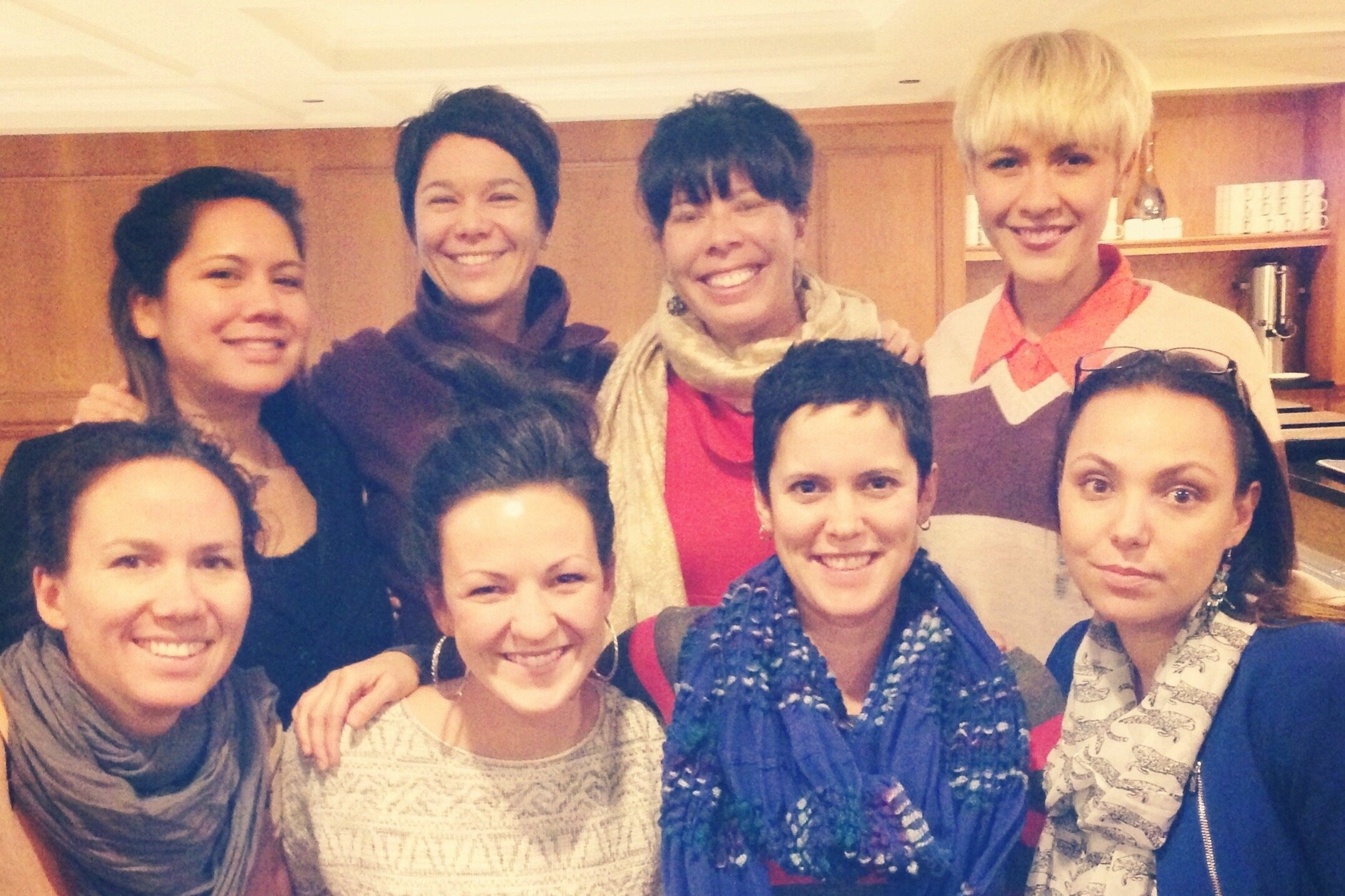  In the company of some incredible Indigenous female creators in Toronto, 2014 