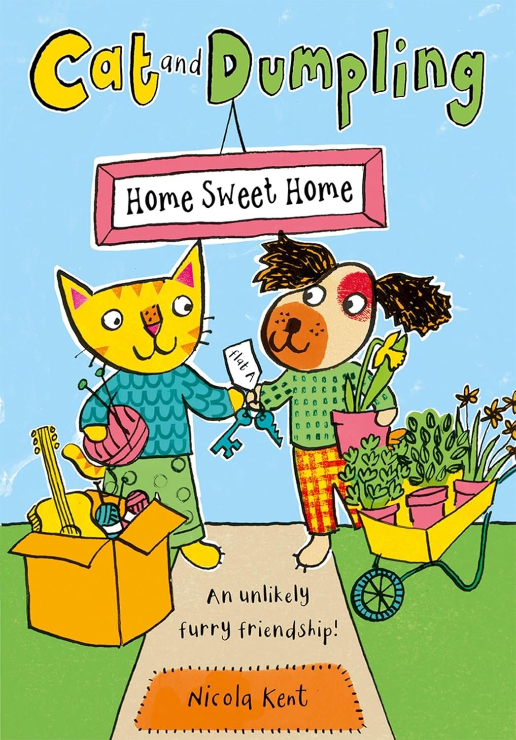 Cat and Dumpling Home Sweet Home by Nicola Kent