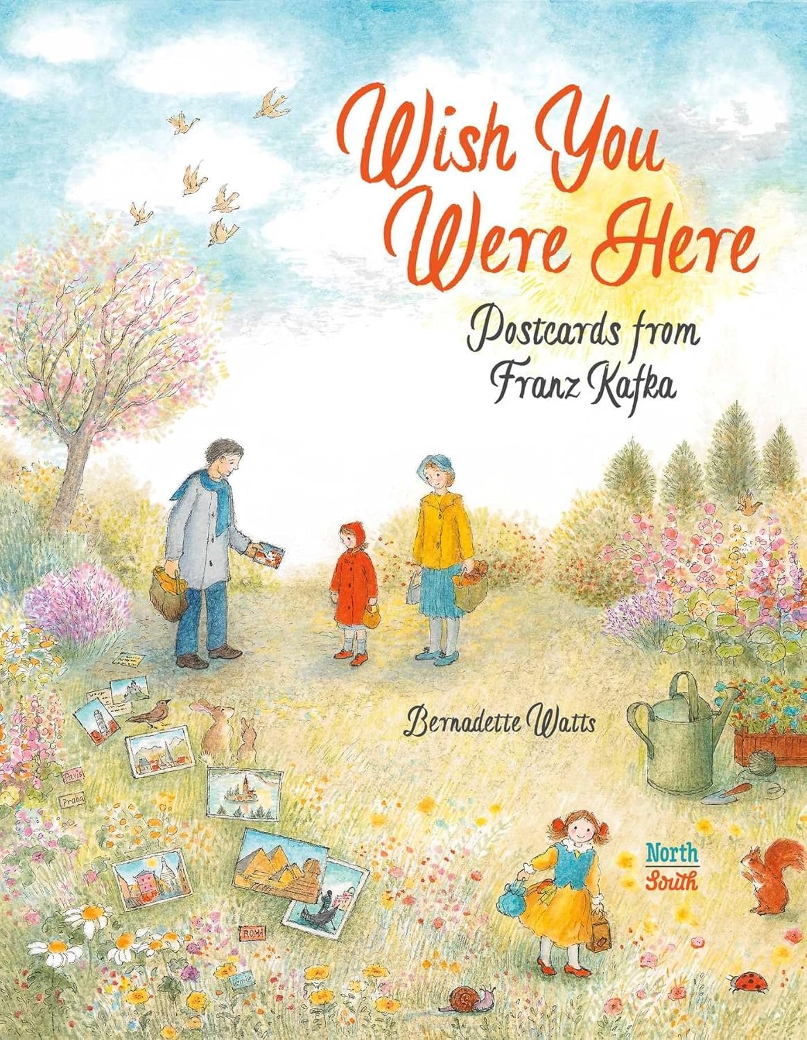 Wish You Were Here: Postcards from Franz Kafka by Bernadette Watts