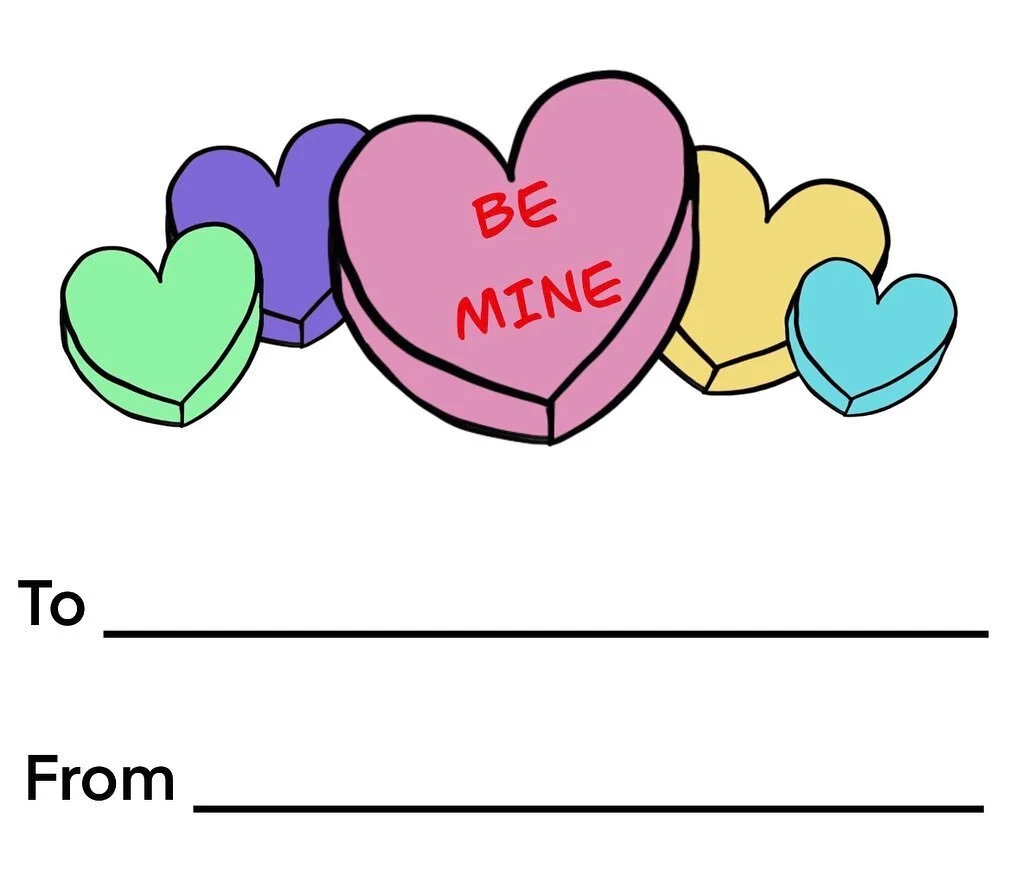 Here are some cute Valentine&rsquo;s to send friends or loved ones! Make sure to tag @bellandbrush if you share on social media 🤗 💖