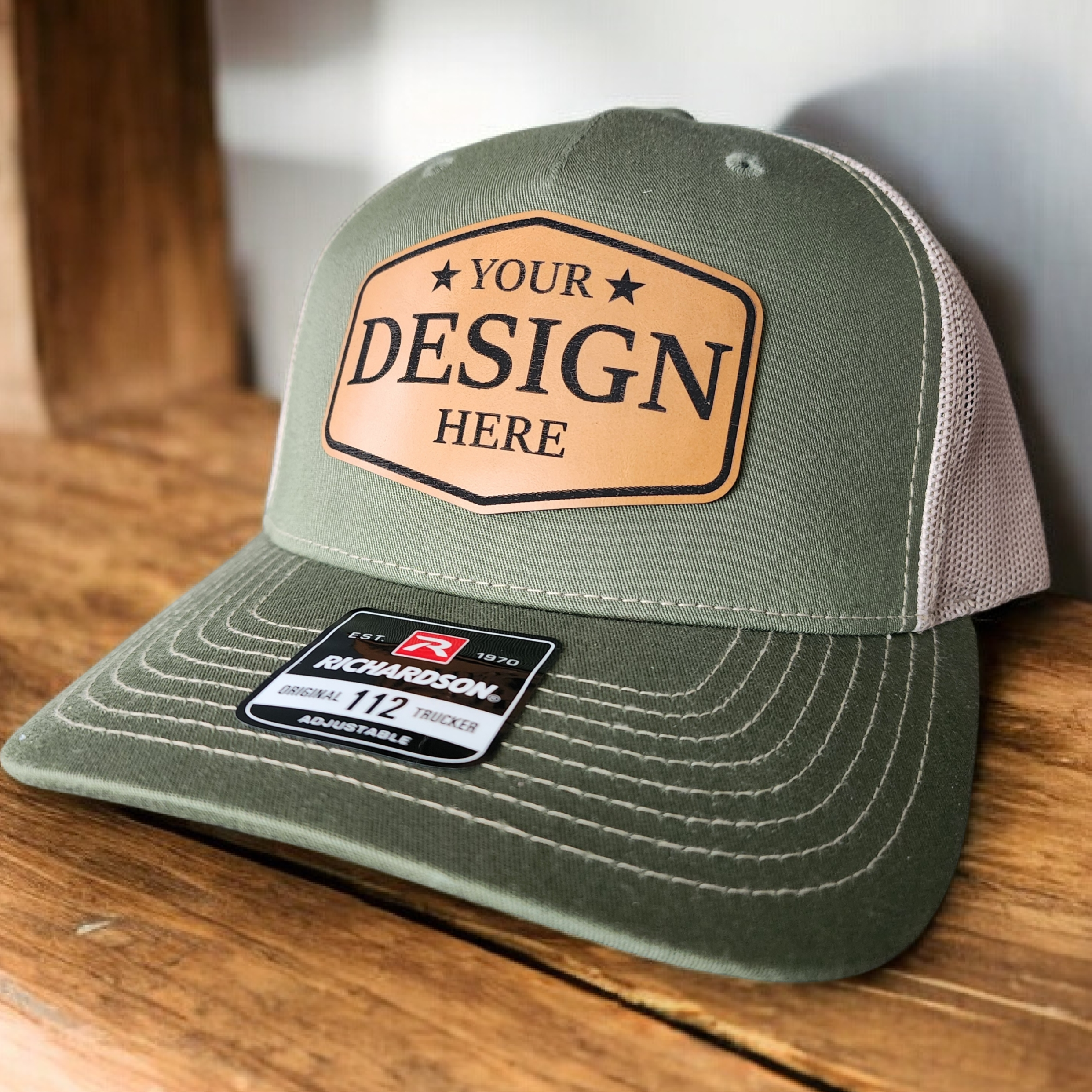 Laser - Cut & Engraved Trucker Hats
