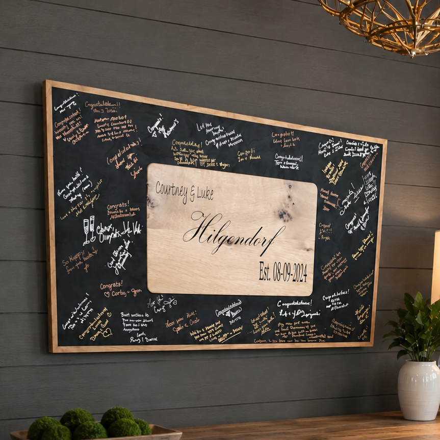 Wedding Guest Signature Plaque