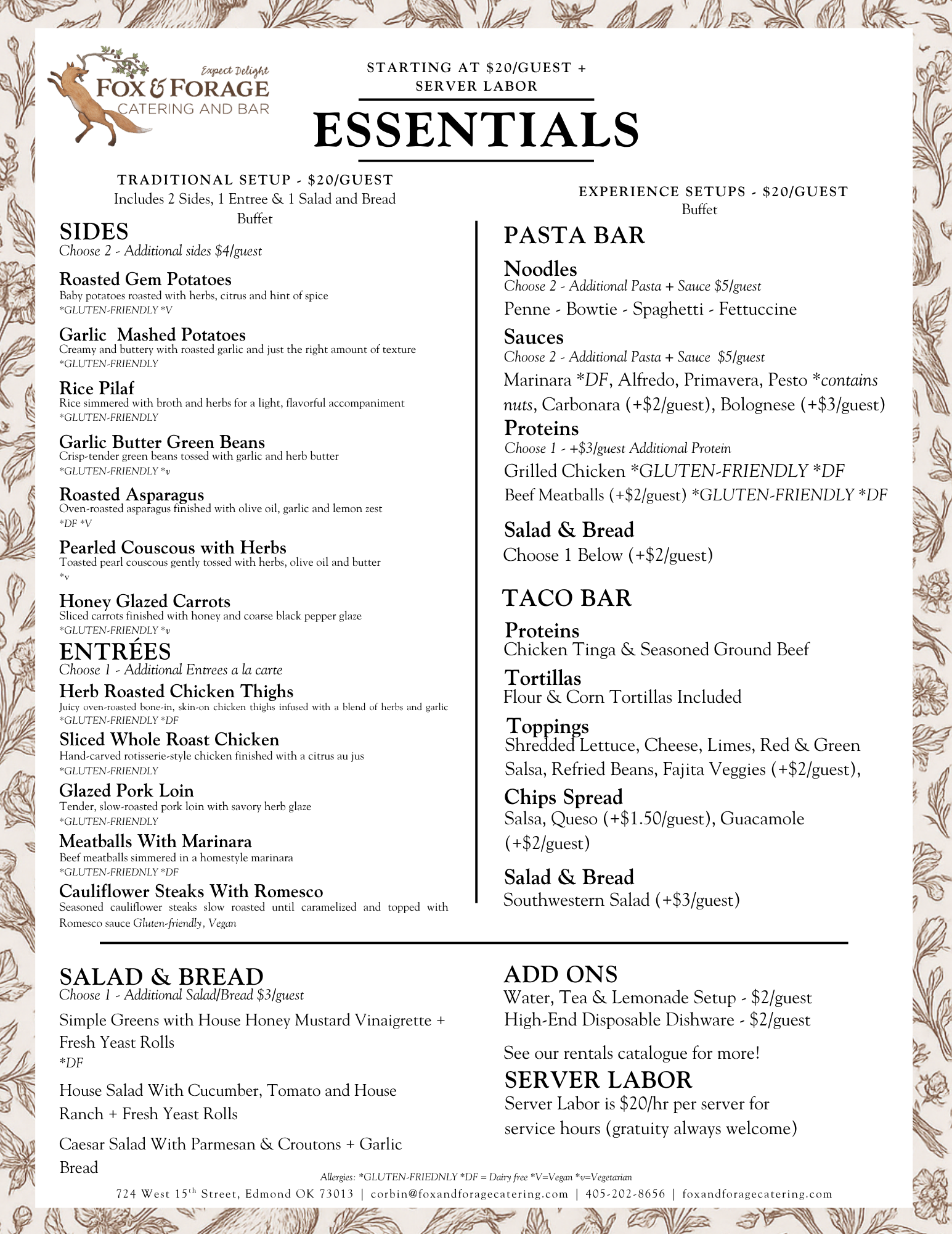 Essentials Menu.png