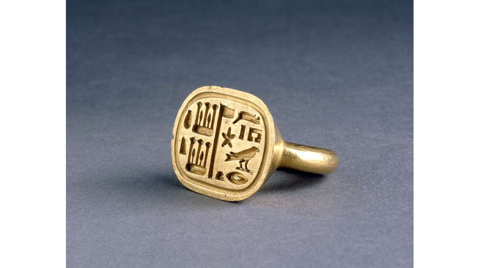 Ring, signet; TW-STOP14 | New Kingdom, Amarna Period | The Metropolitan  Museum of Art