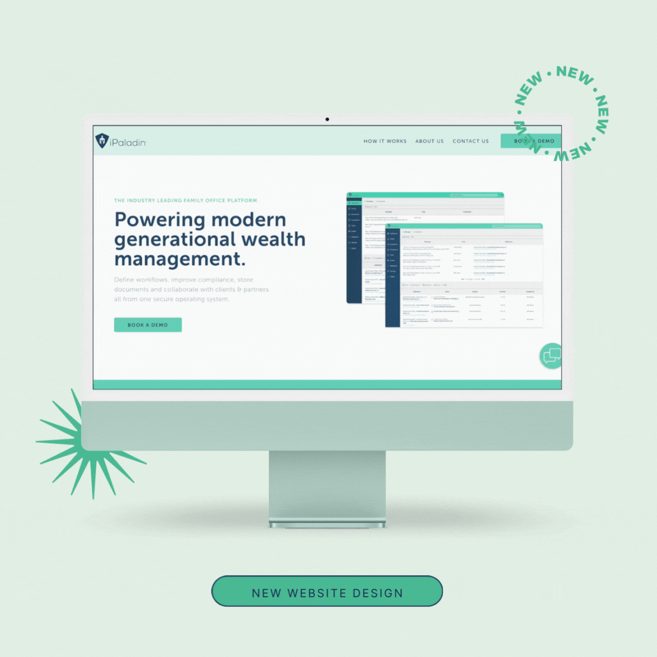iPaladin Website Redesign by Triangular Studio