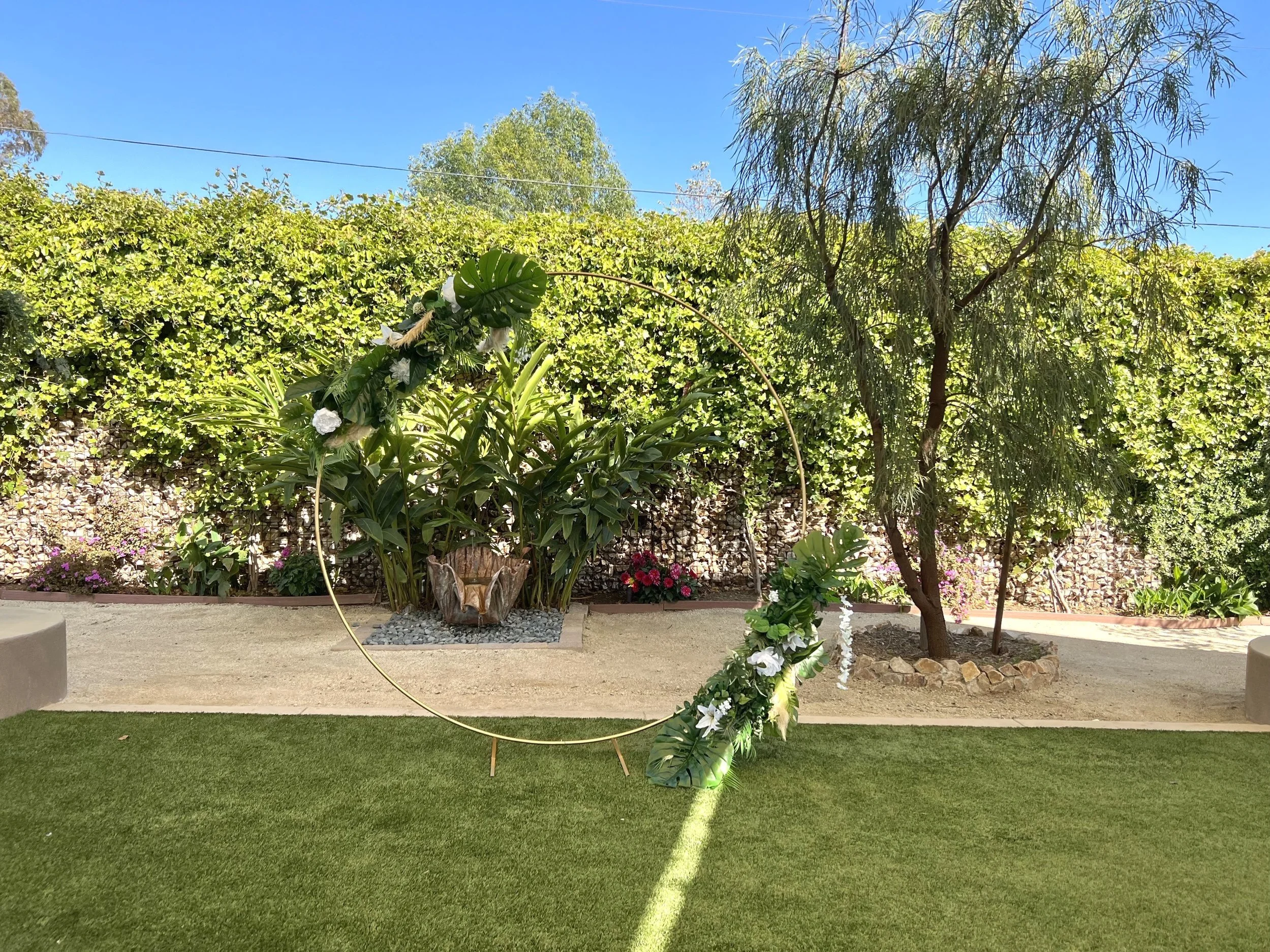 Tropical Floral Arch