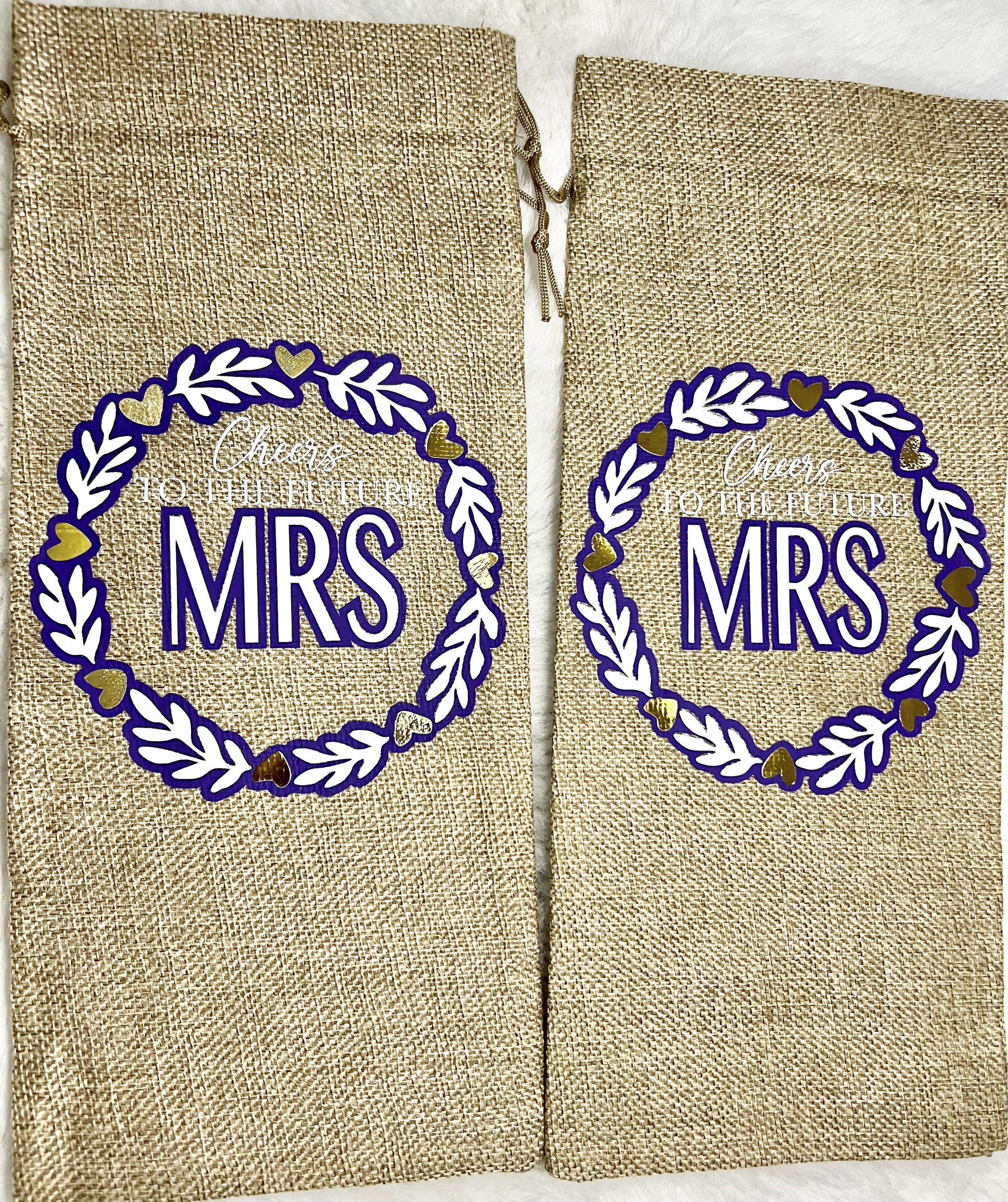 Bridal Shower Wine Gift Bag