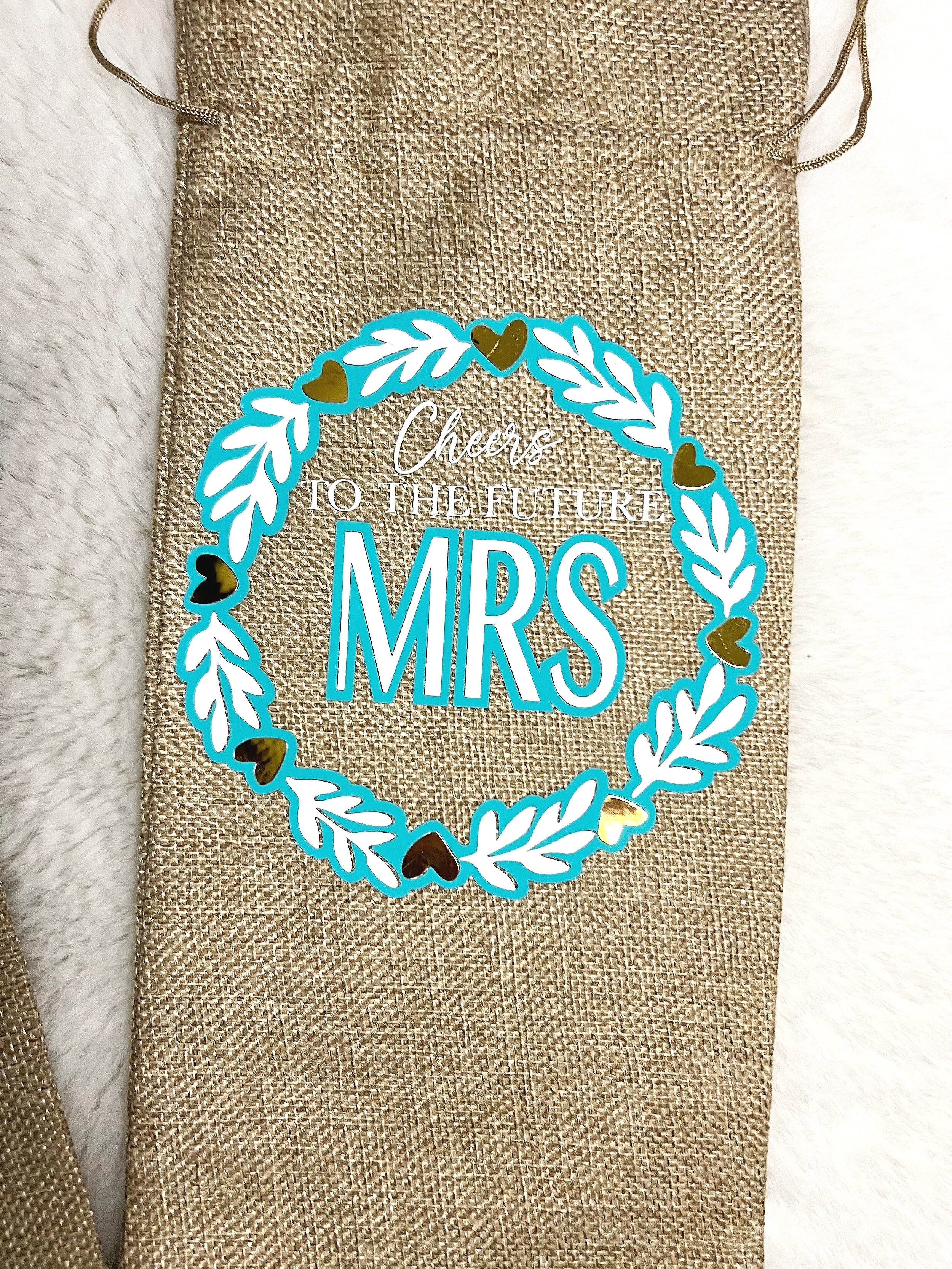 Bridal Shower Wine Gift Bag