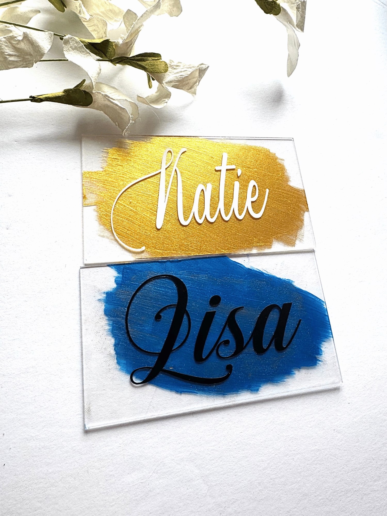 Affordable Personalized Acrylic Place Cards