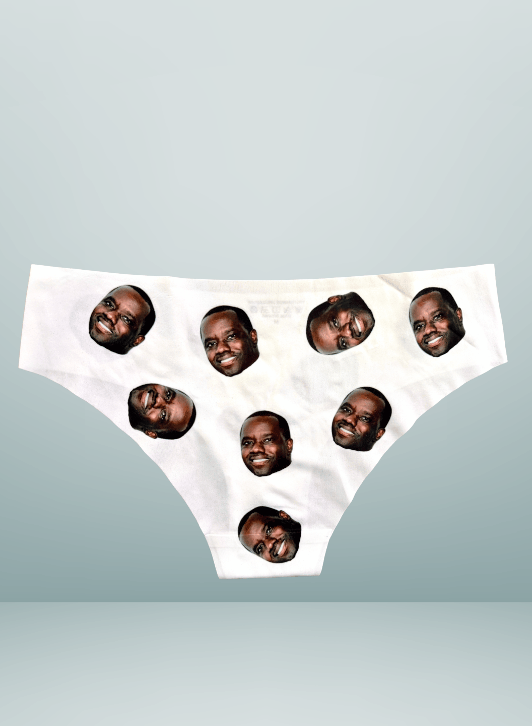 Custom face panties gift, personalized underwear with photo print for bridal shower, birthday, or anniversary