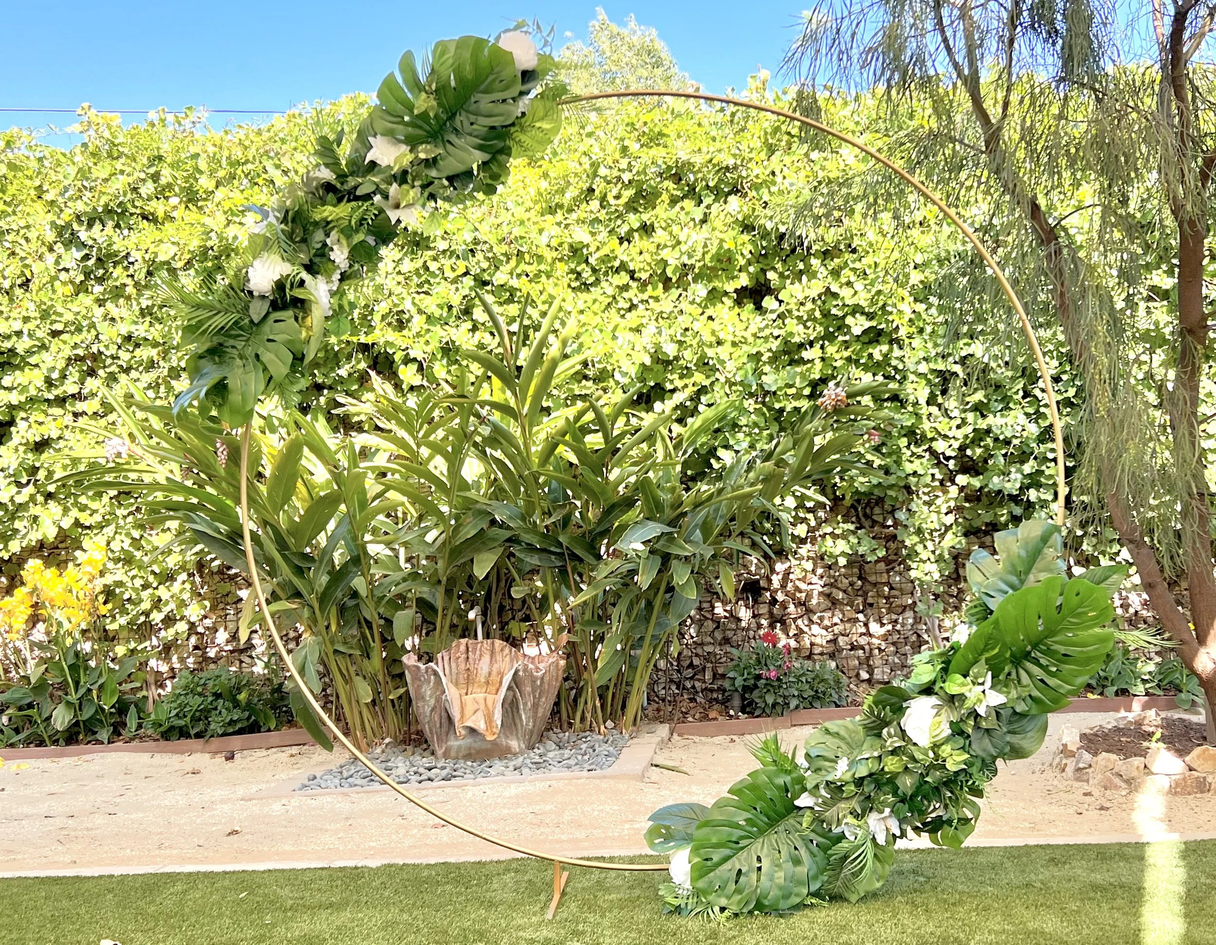 Artificial Florals - Tropical Arch