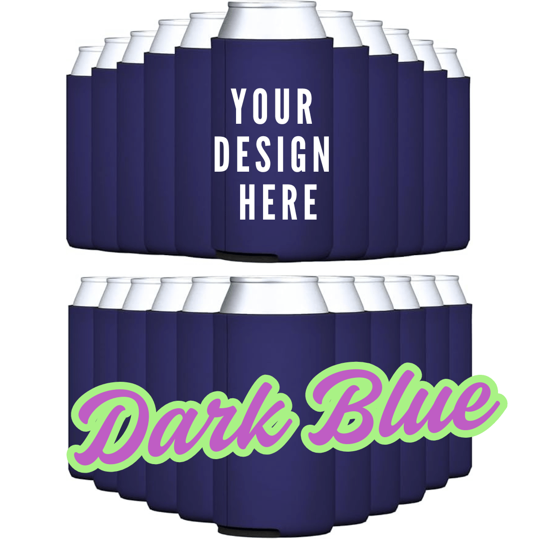 Custom Wedding Can Cooler