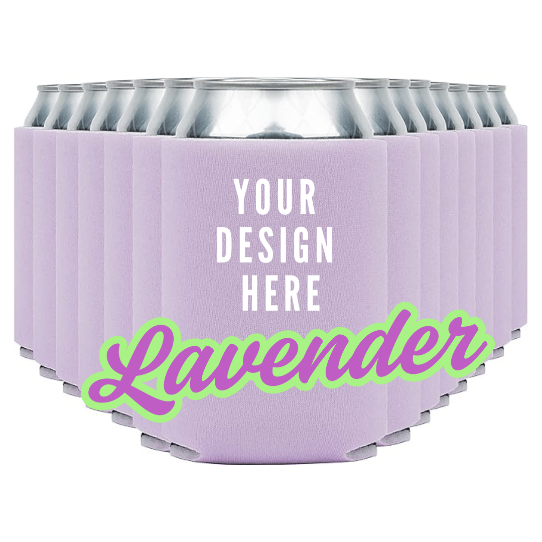 Custom Wedding Can Cooler