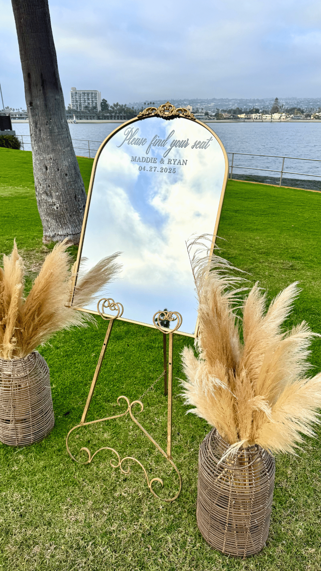 Please Find Your Seat Mirror Seating Chart