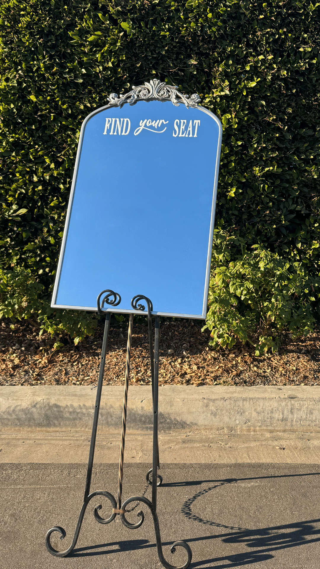 Find Your Seat Mirror Seating Chart