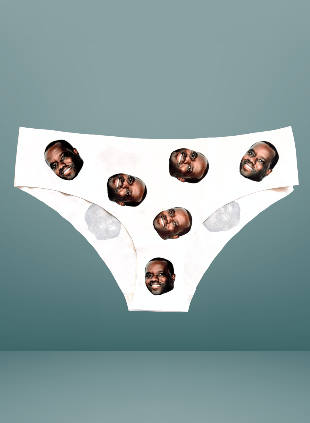 Personalized photo underwear with custom face design, funny bachelorette party gift and unique gag gift for women