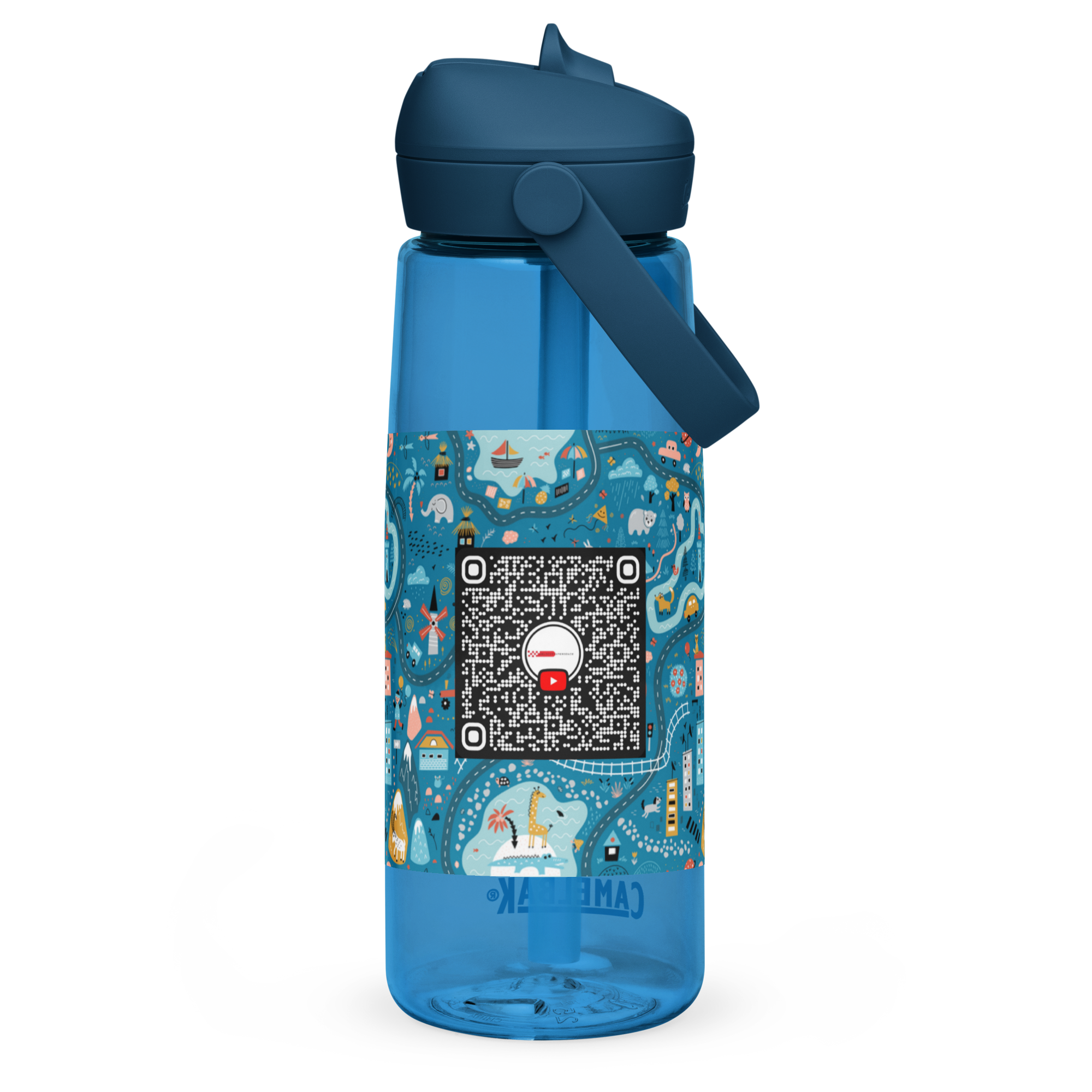 City Kid Clear blue back