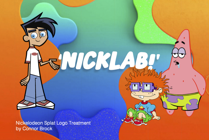 'Nicklab!' - Nick Splat Logo Treatment by Connor Brock.png
