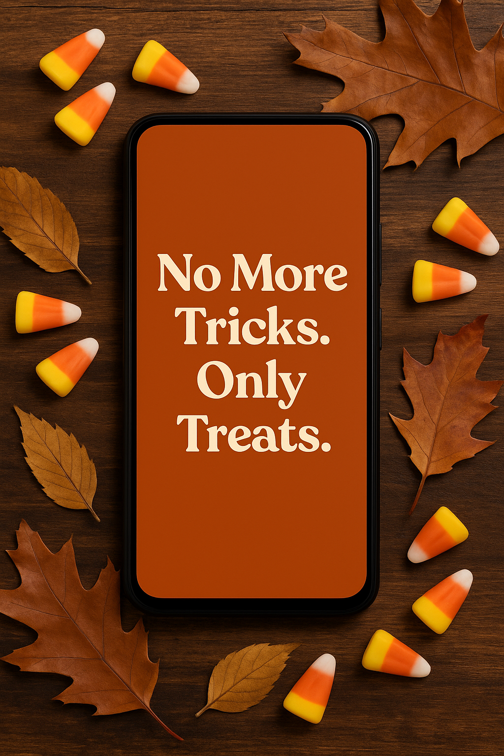No More Tricks, Only Treats with Big Keyboard: Easy Homescreen