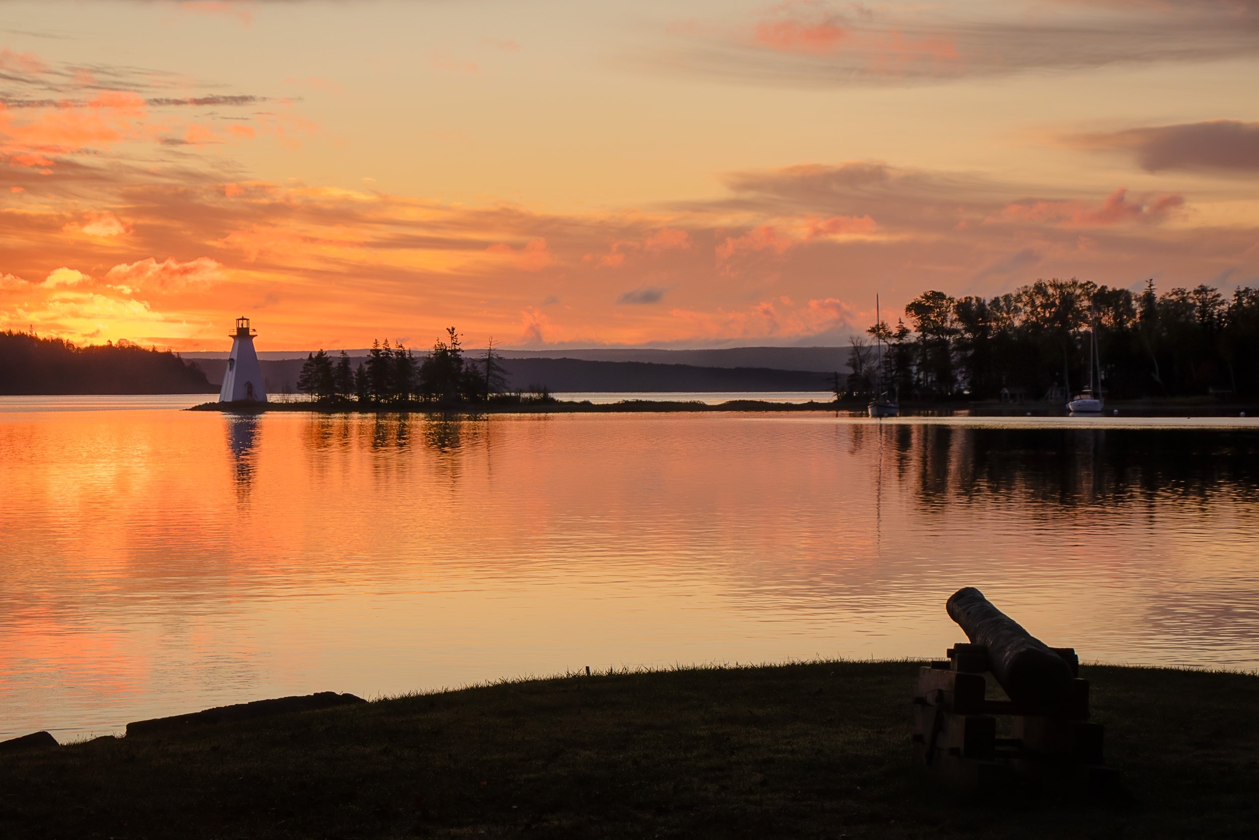 Kidston Island Lighthouse, Baddeck, NS