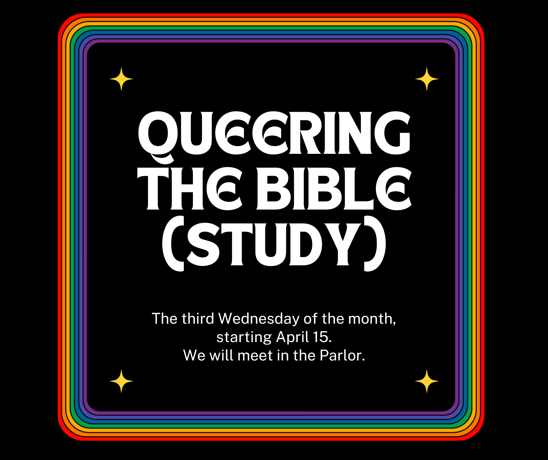 Queering the Bible Study