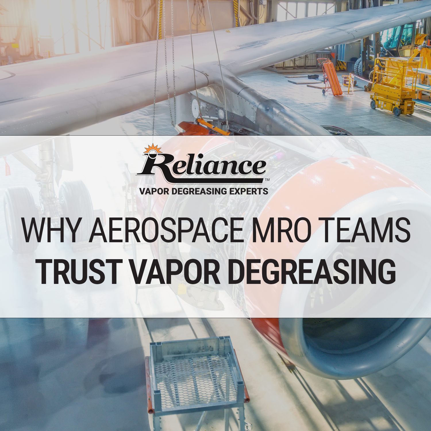 MRO Teams routinely use Ultrasonic Vapor Degreasing for cleaning complex parts