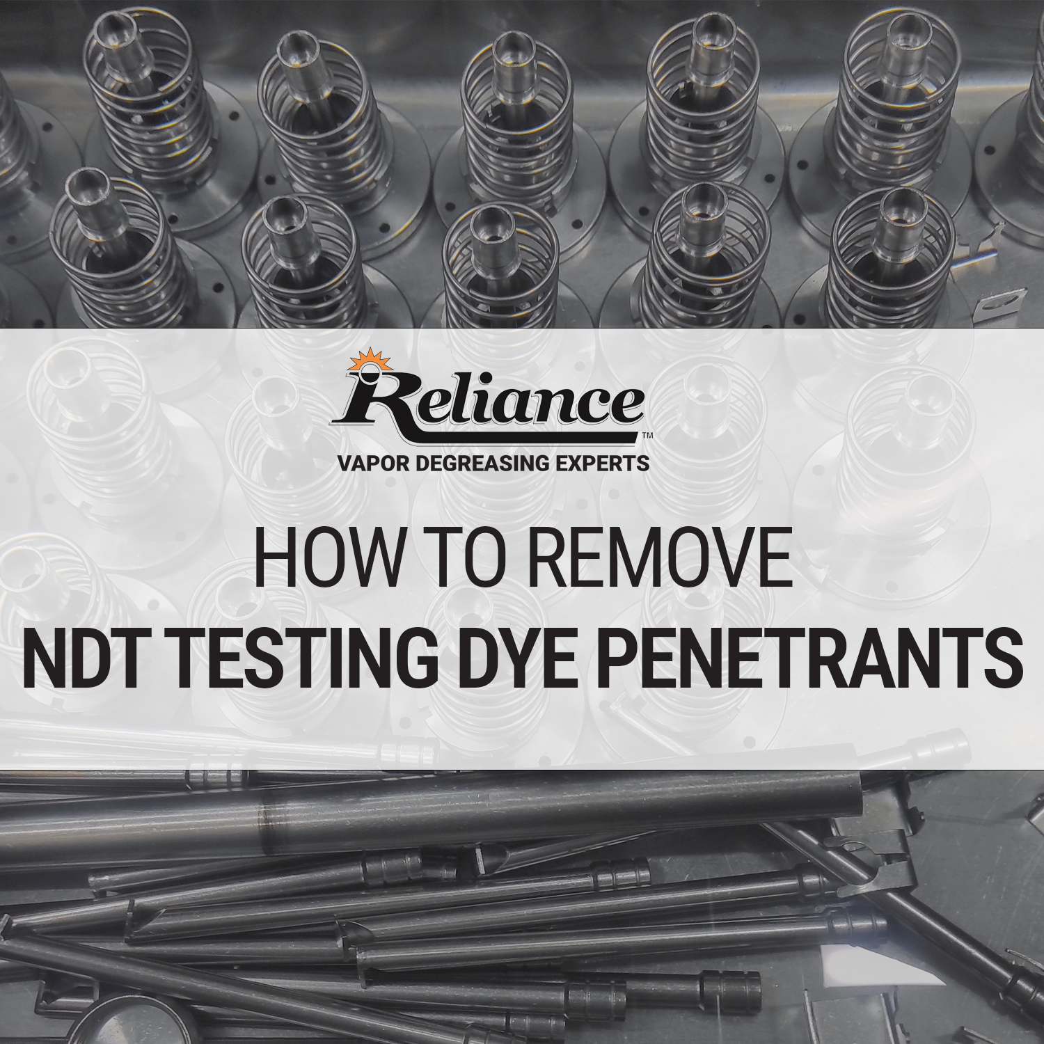 How to remove NDT Testing Dye Penetrants?