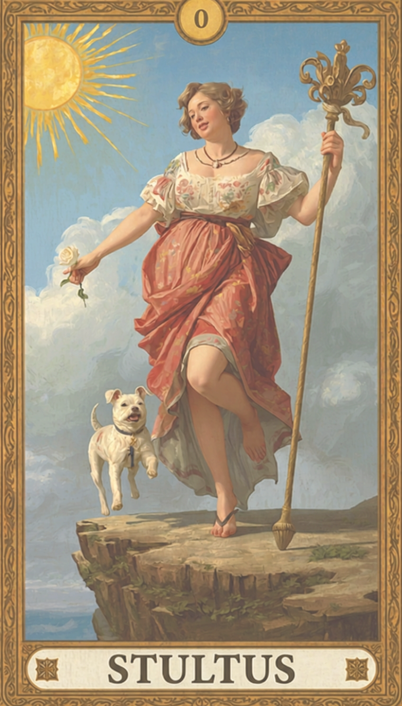 Tarot Card with client testimonial stating: "The information allows me to lean into things that are in my favor and surrender to things that aren’t. A total relief!"