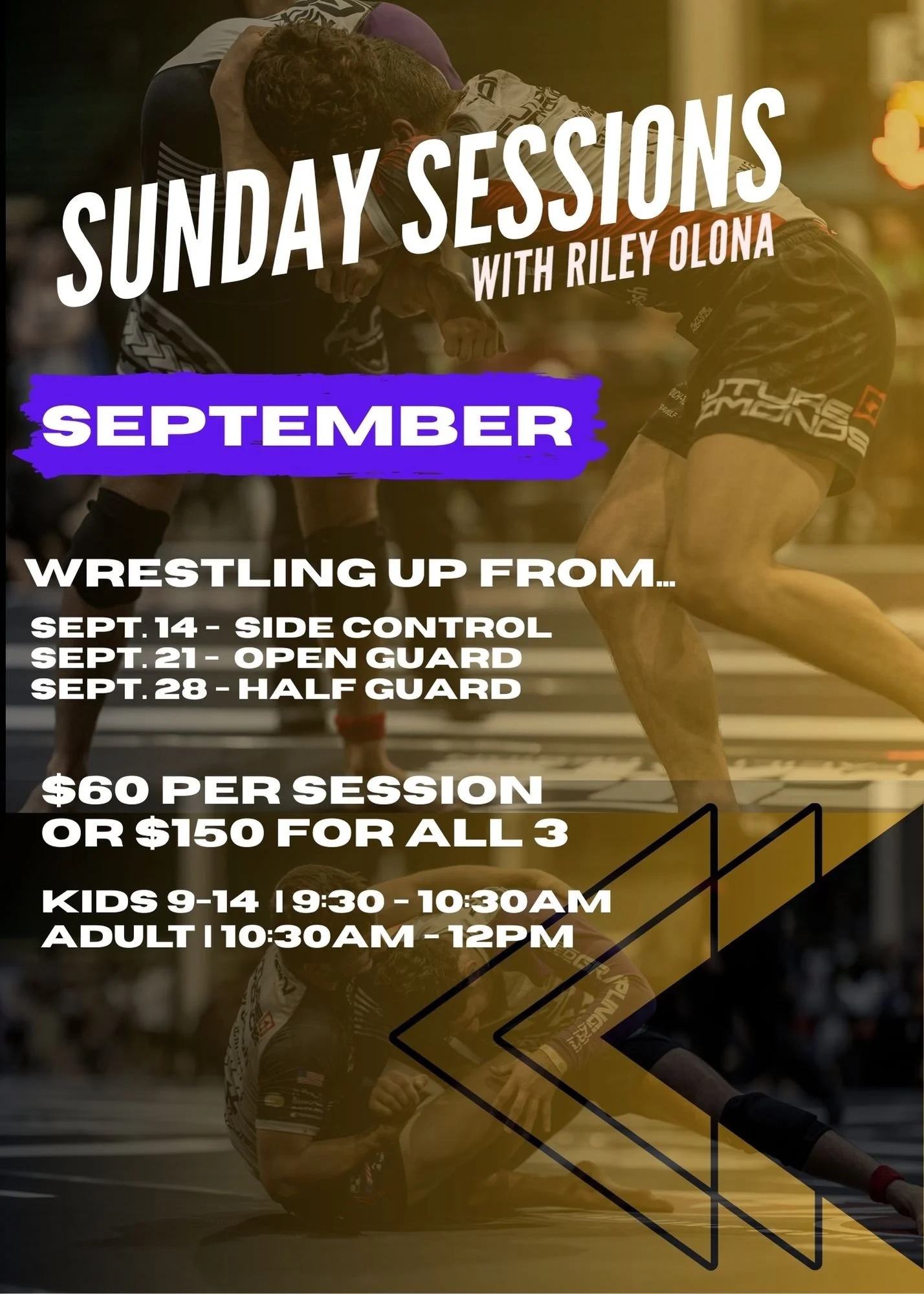 Sunday Session: Wrestling Up from Side Control