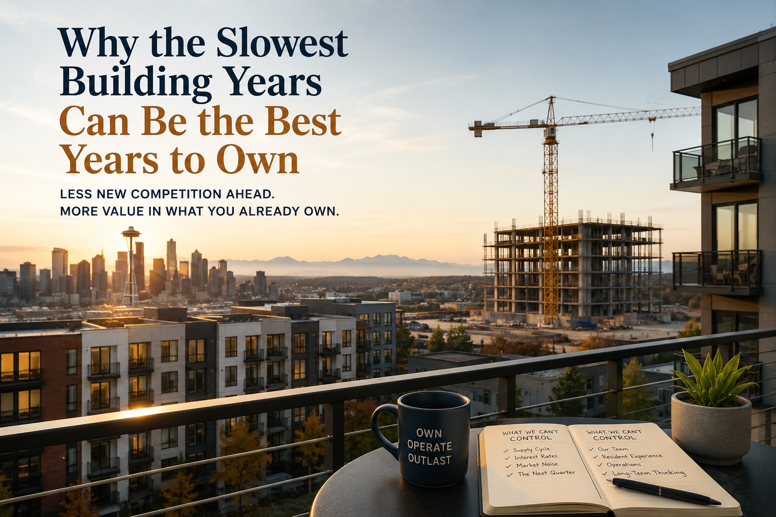 Why the Slowest Building Years Can Be the Best Years to Own