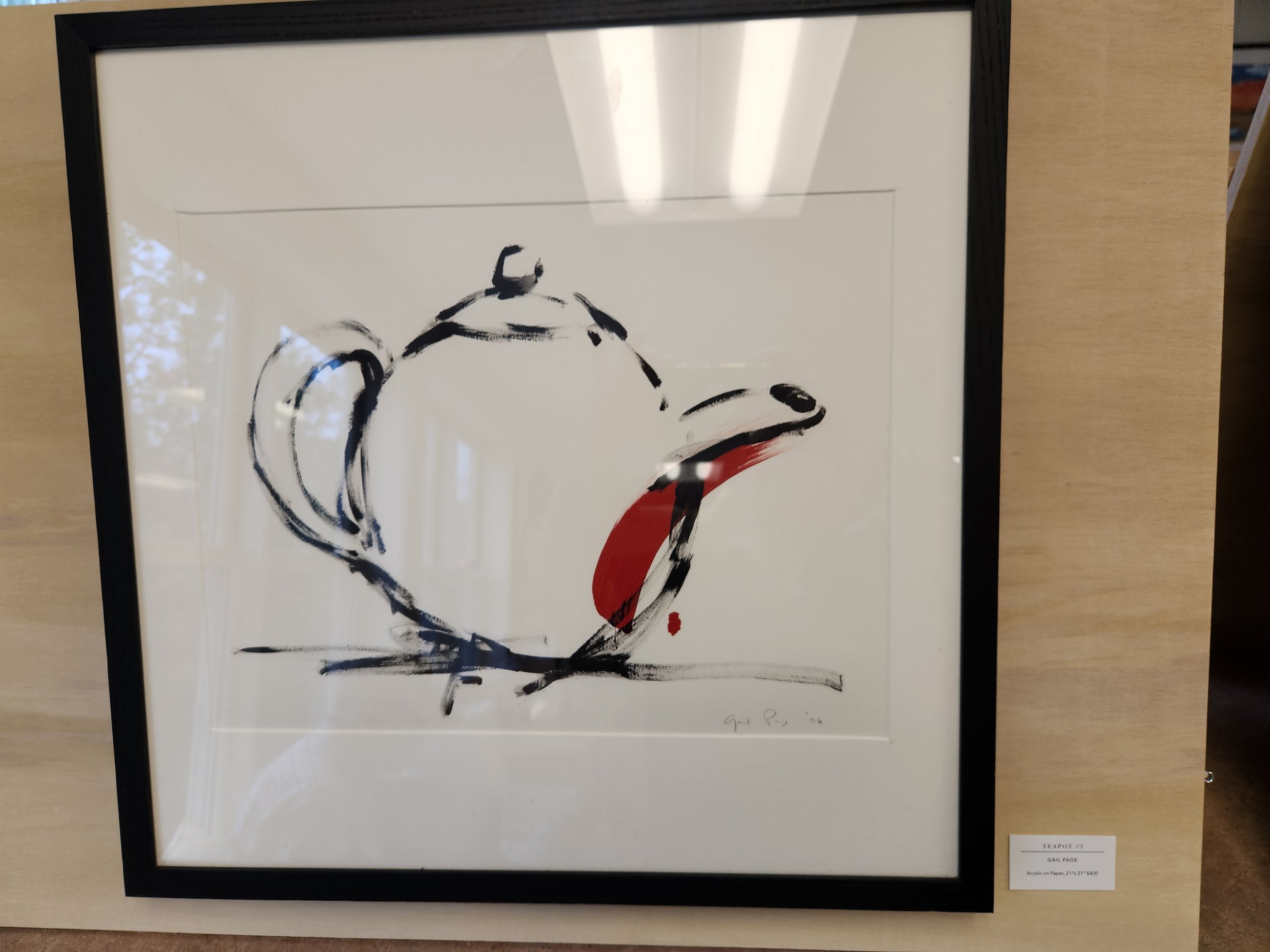 Gail Page - Teapot #5 - $400