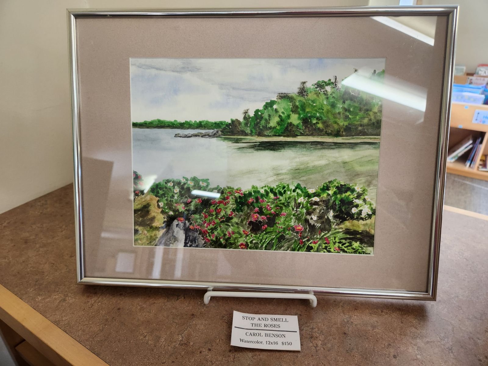 Carol Benson - Stop and Smell the Roses - $150