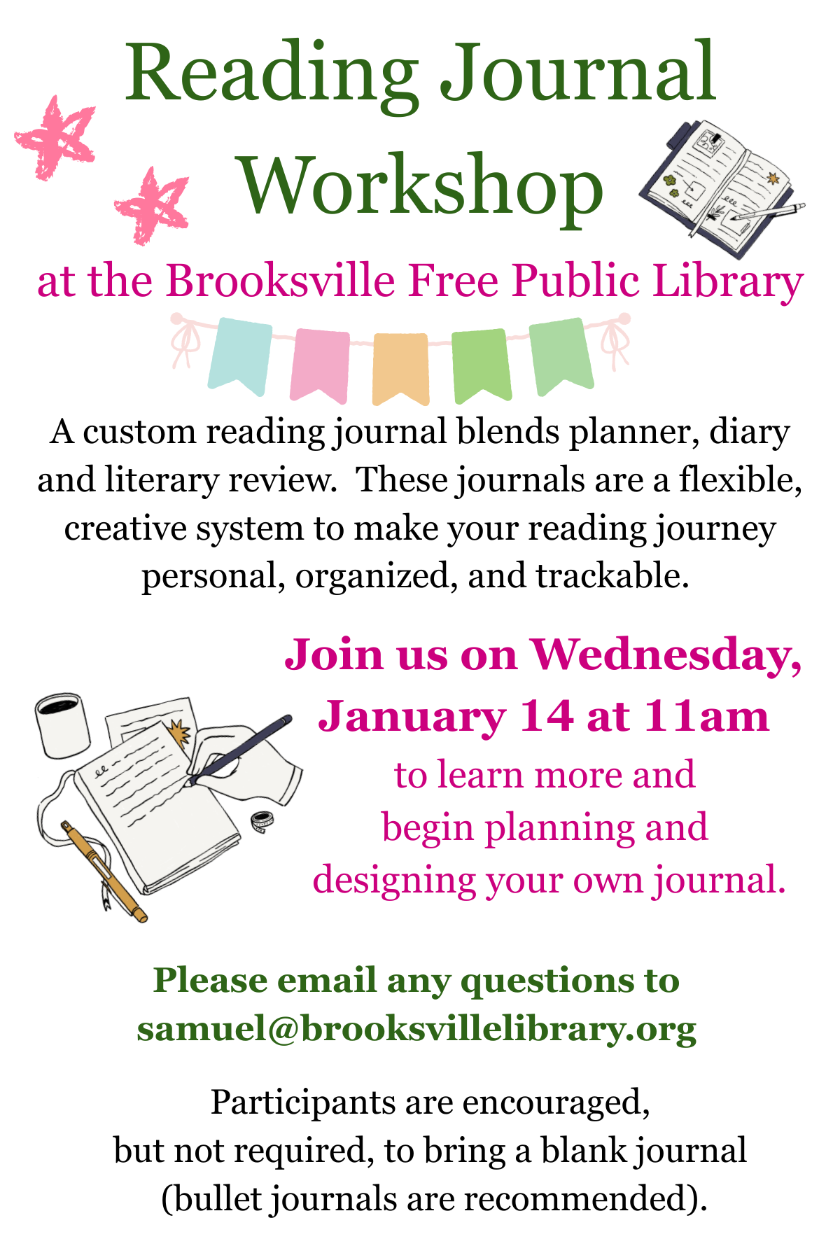 Reading Journal Workshop