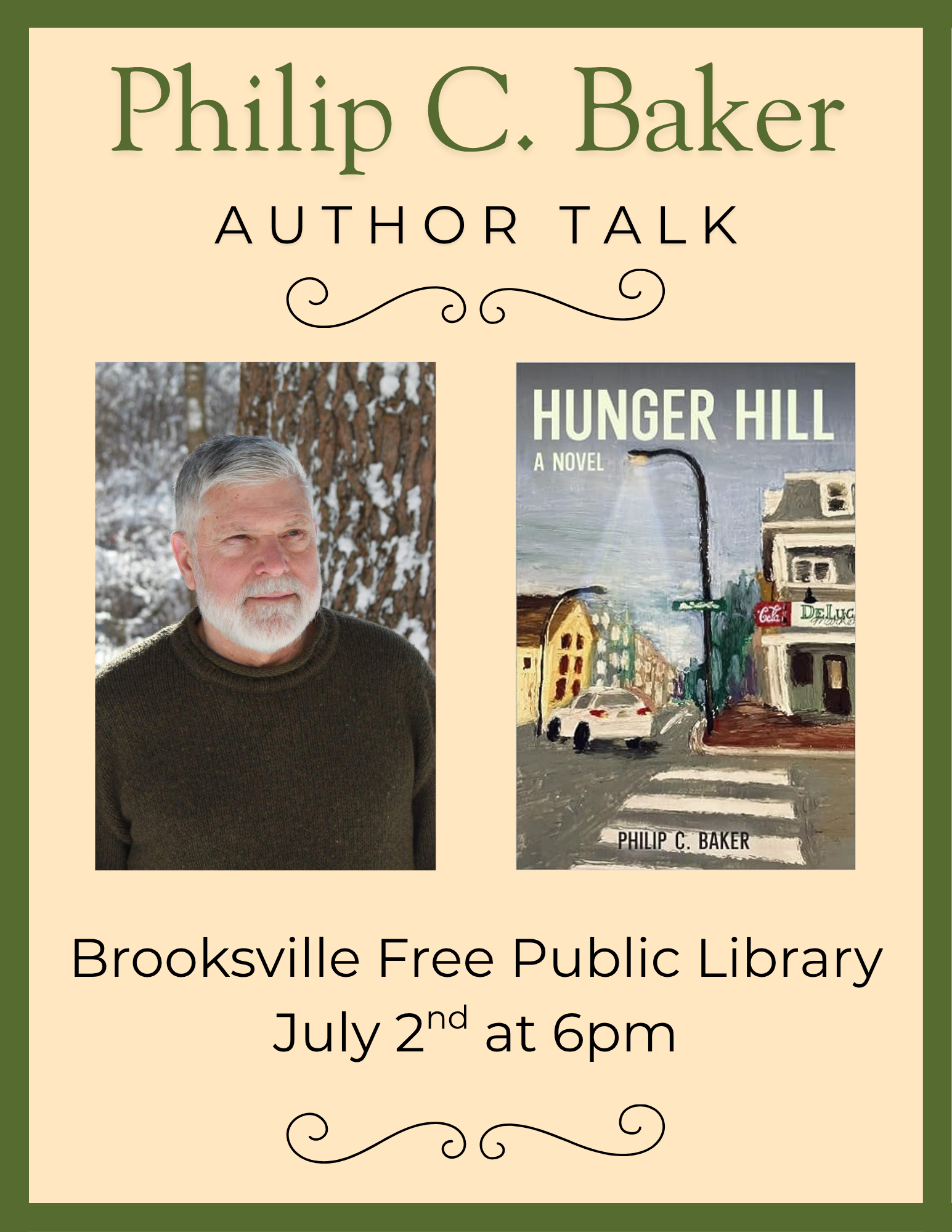 Author Talk - Philip Baker