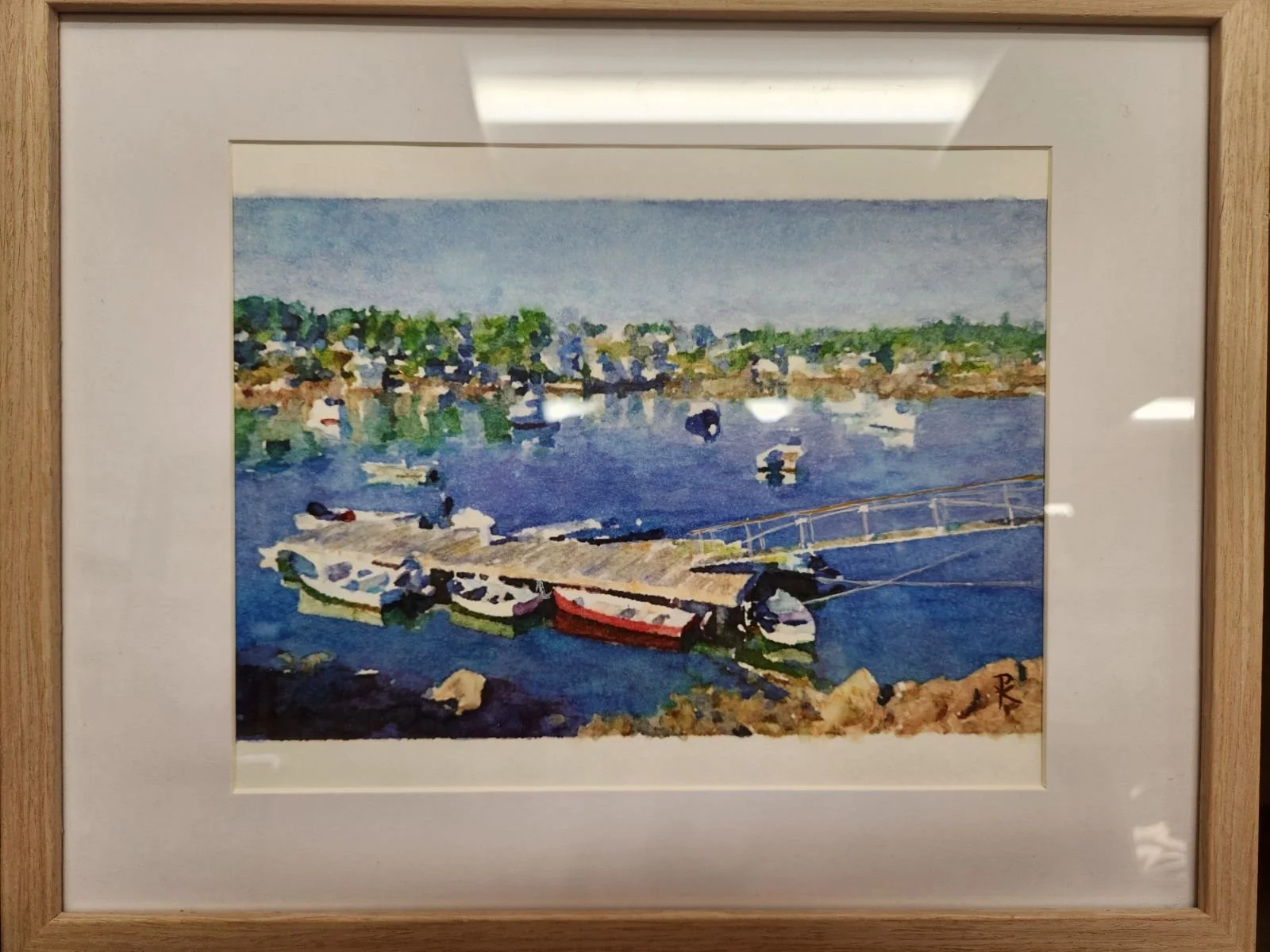 Patrick Keating - Skiffs at the Ready - $250
