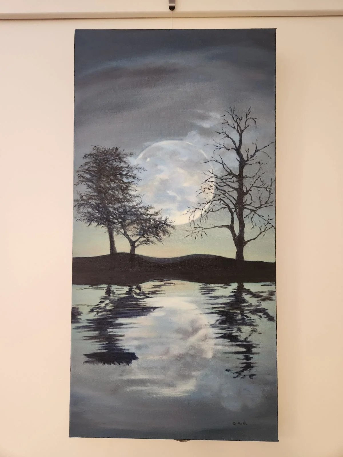 Beth Rockwell - Silver Moon - $425