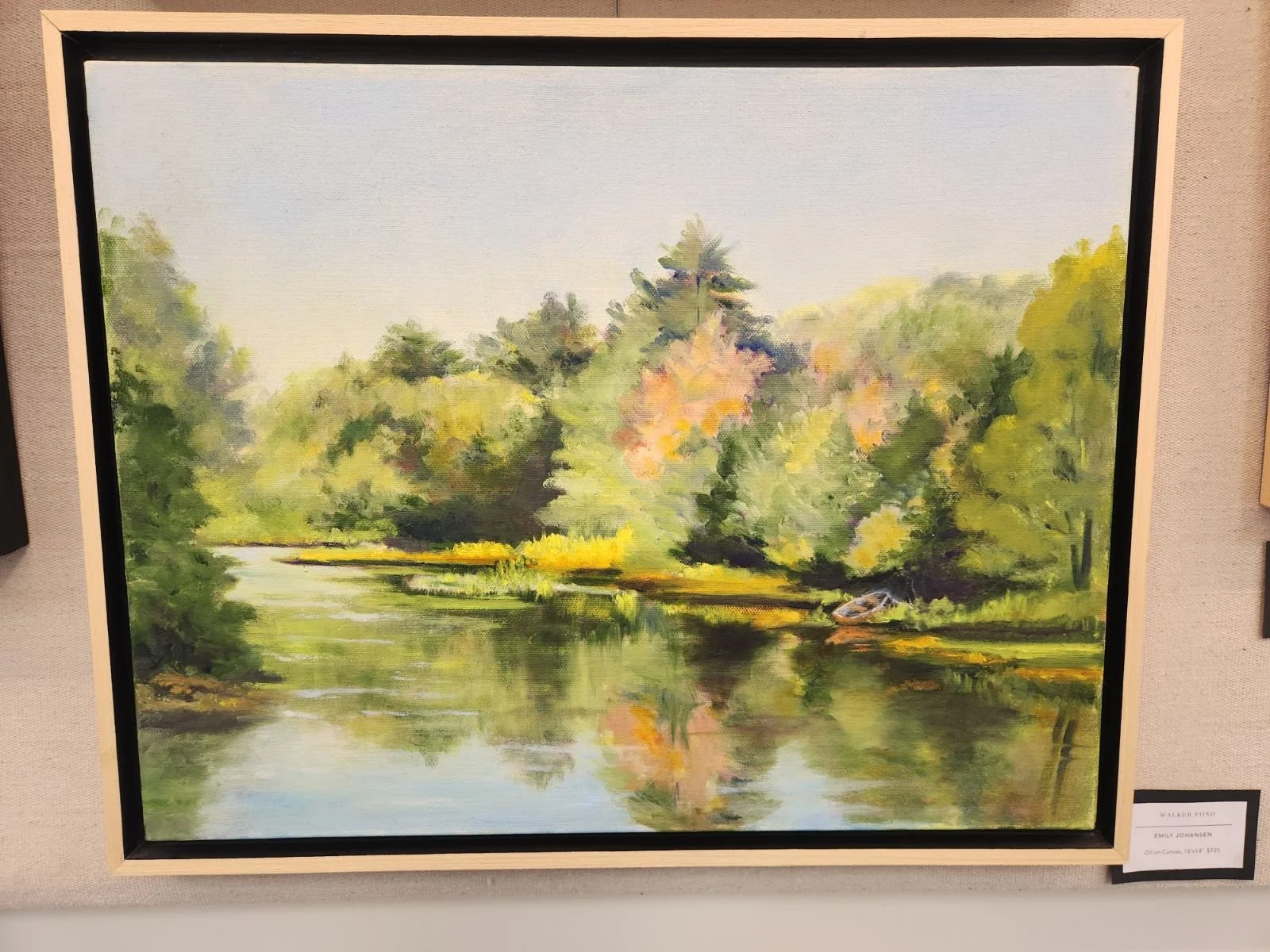 Emily Johansen - Walker Pond - $725