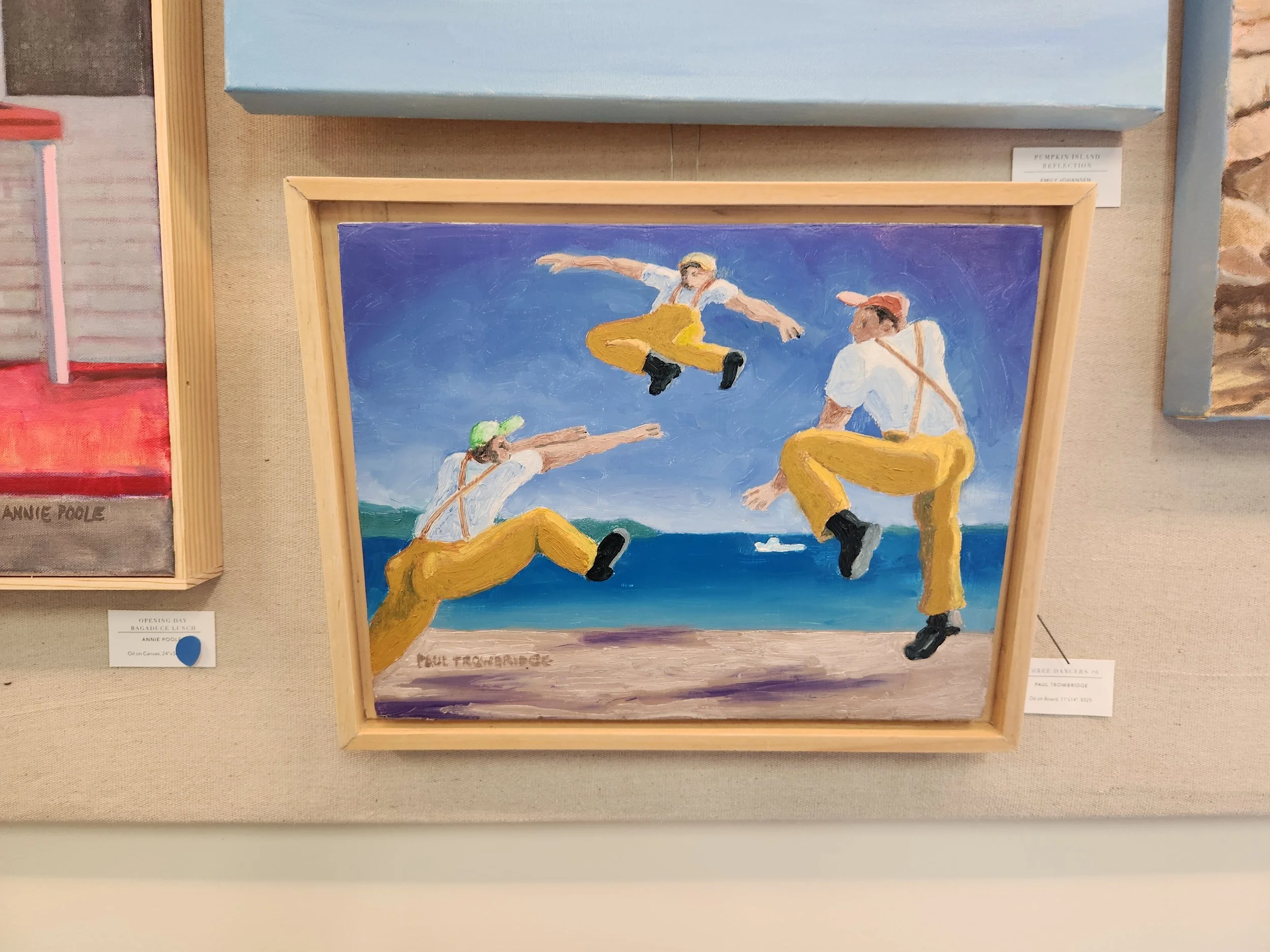 Paul Trowbridge - Three Dancers - SOLD