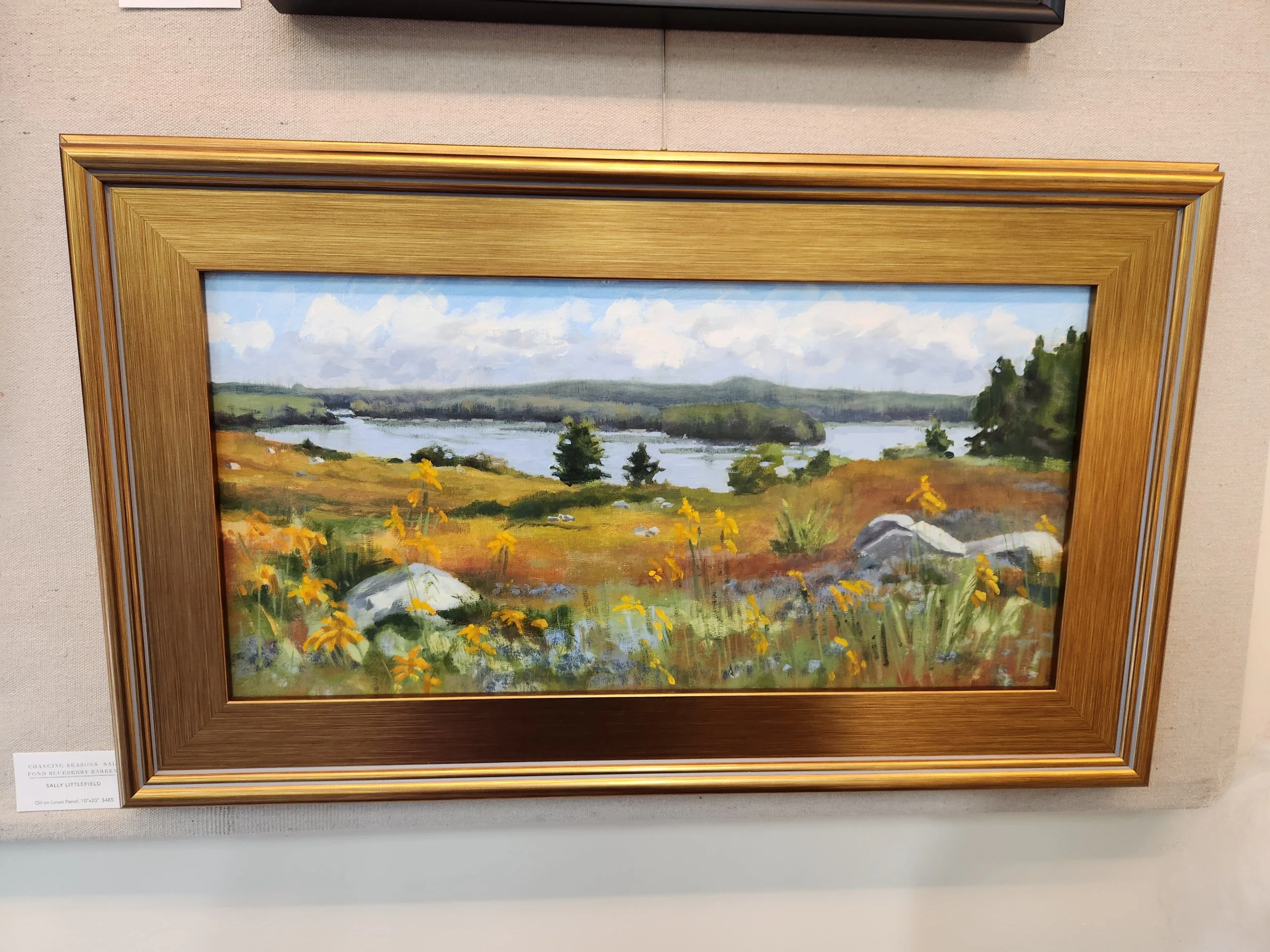 Sally Littlefield -  Pumpkin Island Lighthouse - SOLD